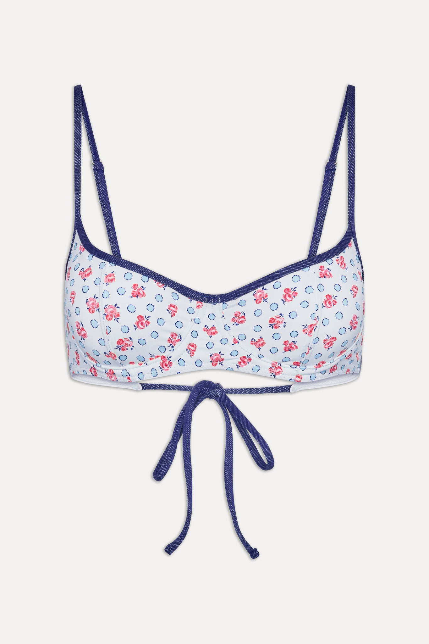 Cola Underwire Bikini Top - Wild Rose - Image 3
