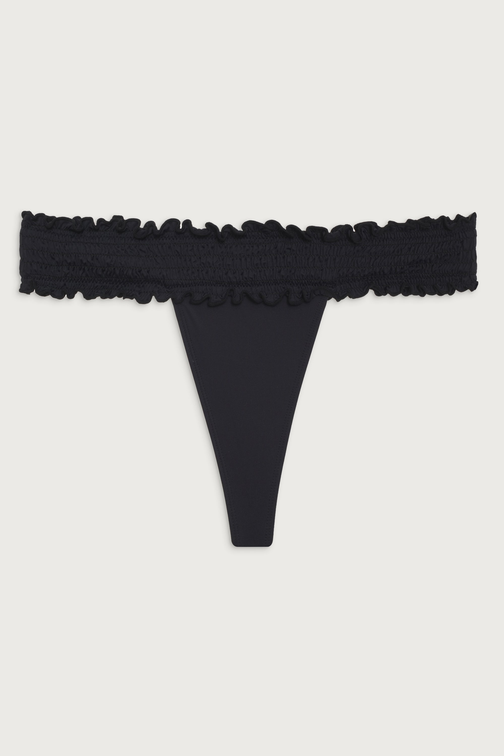 Alternative view of Sofia Micro Bikini Bottom - Black