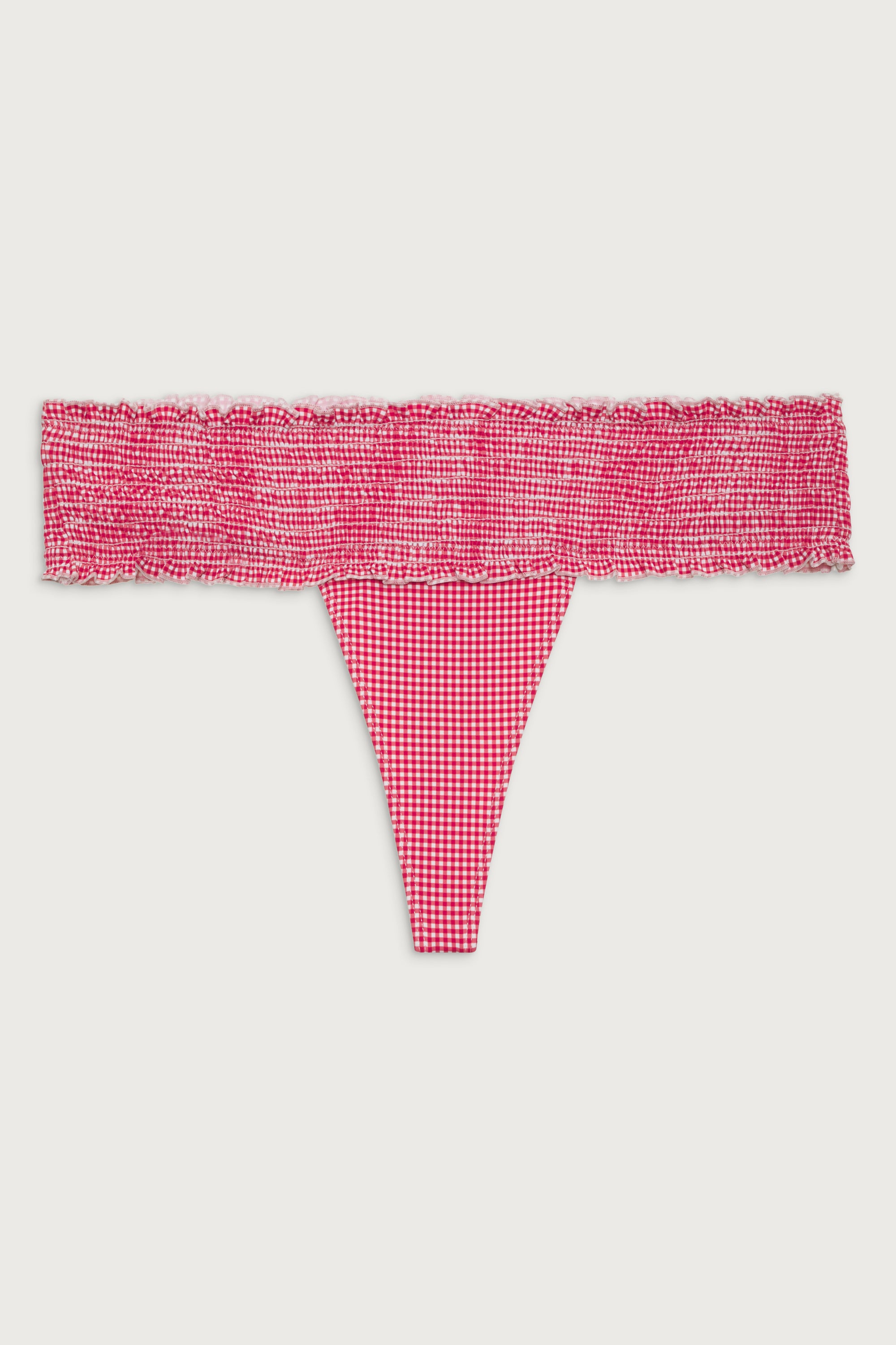 Alternative view of Sofie Micro Bikini Bottom - Ladybug Gingham