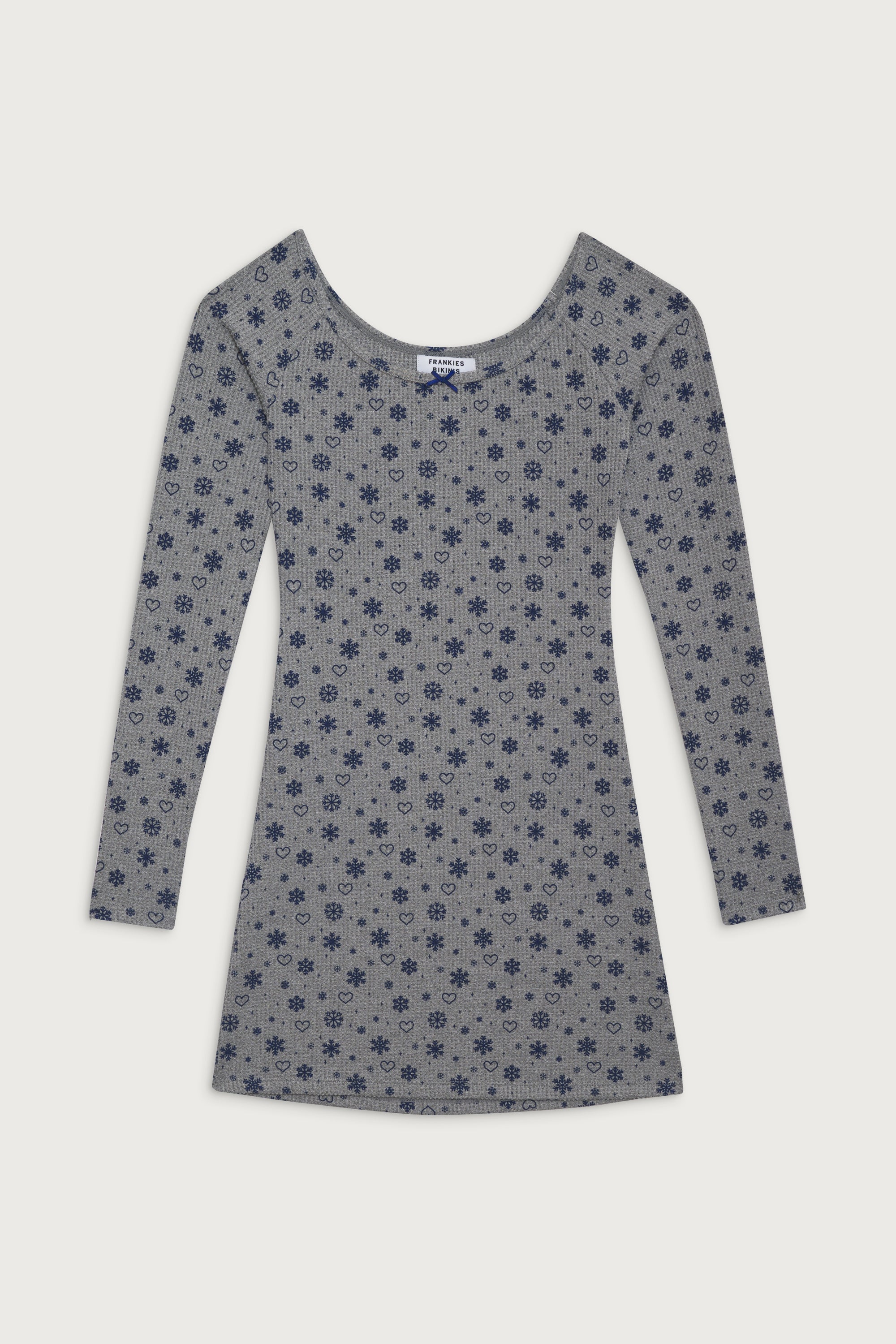 Lumi Waffle Mini Dress - Apres Ski - Image 2