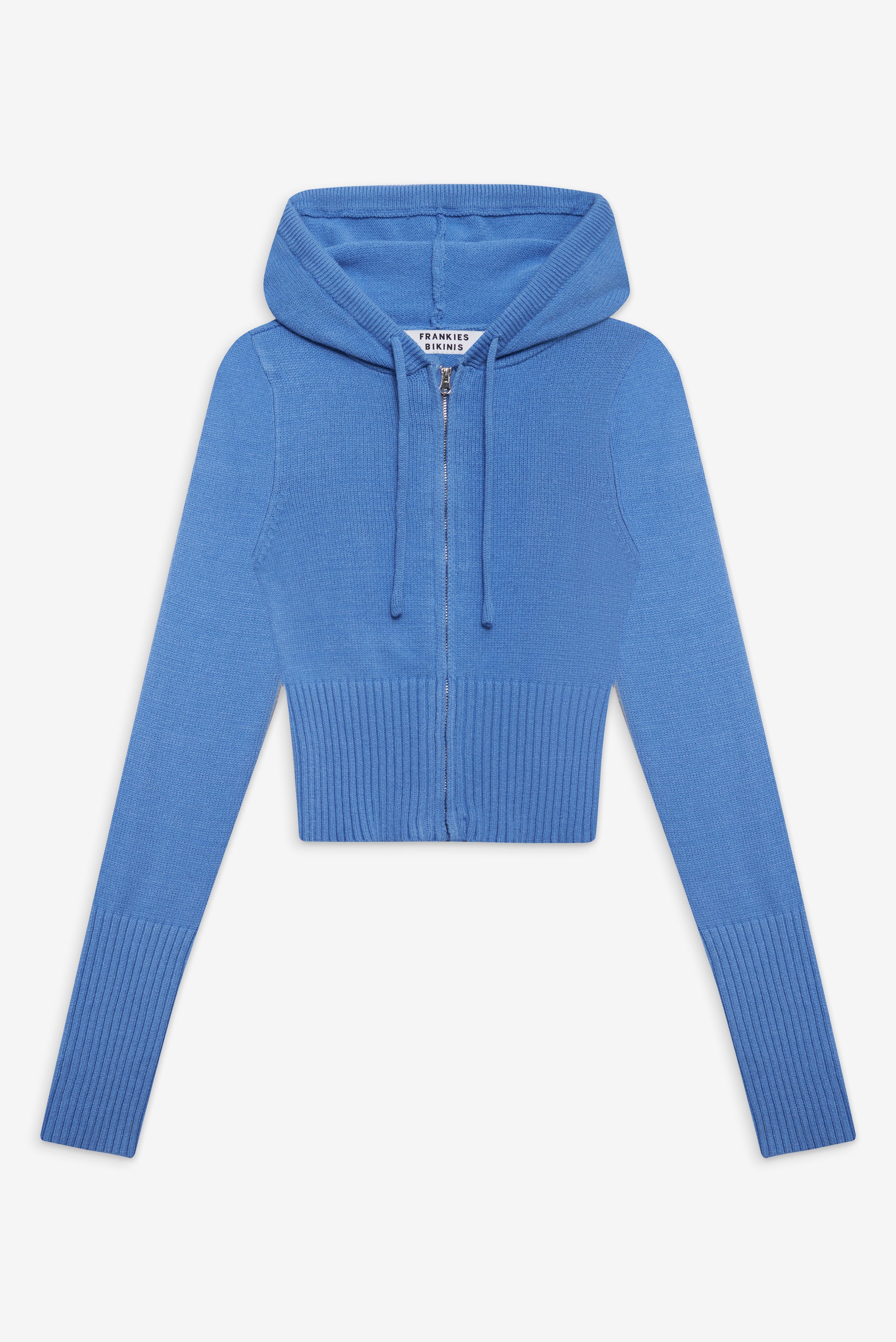 Aimee Zip Up Hoodie - Blue Moon - Image 3