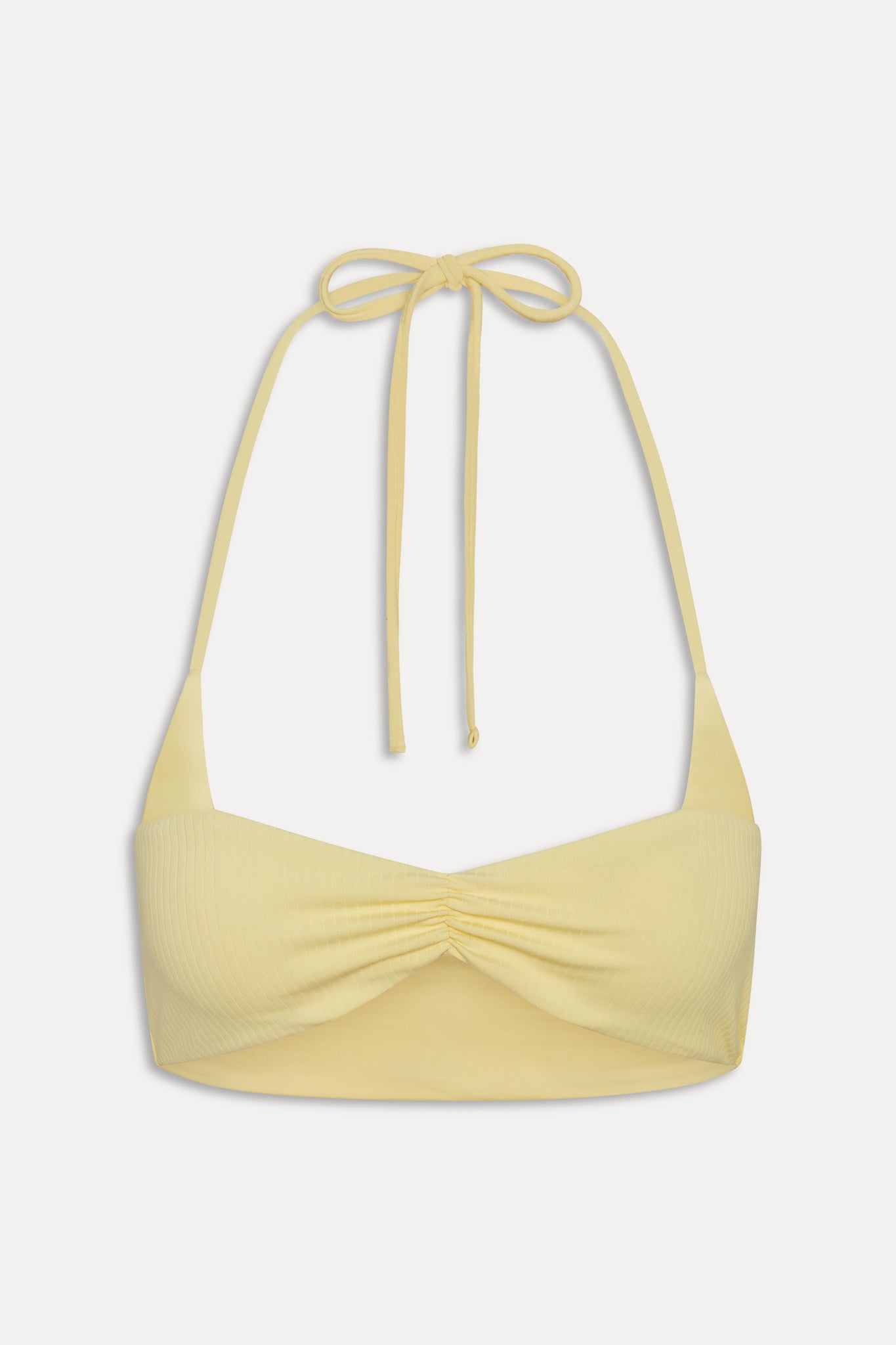 X Jennie Astrid Ribbed Bikini Top - Honeycomb - Image 3