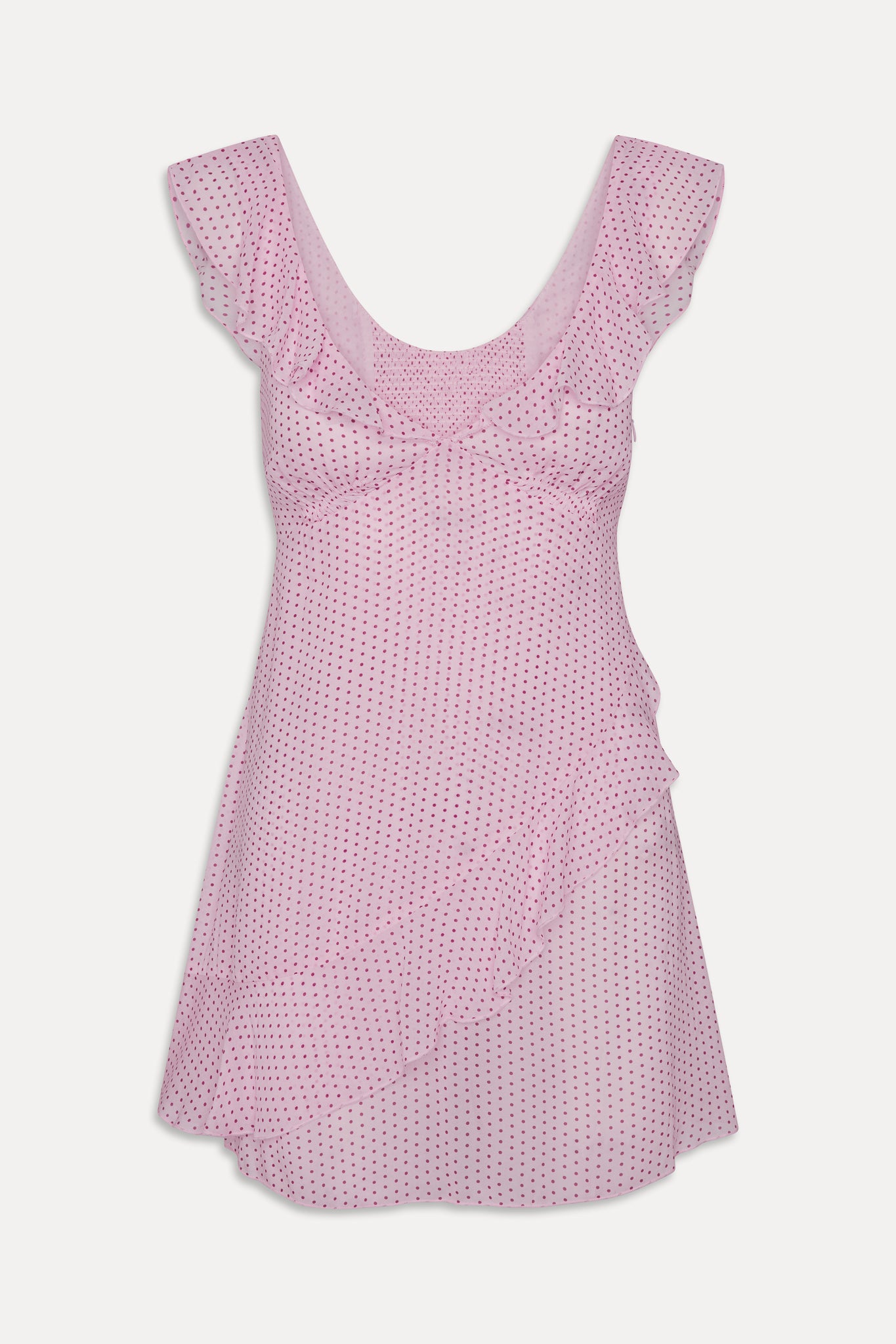 Be Mine Chiffon Mini Dress - Love Drop - Image 3