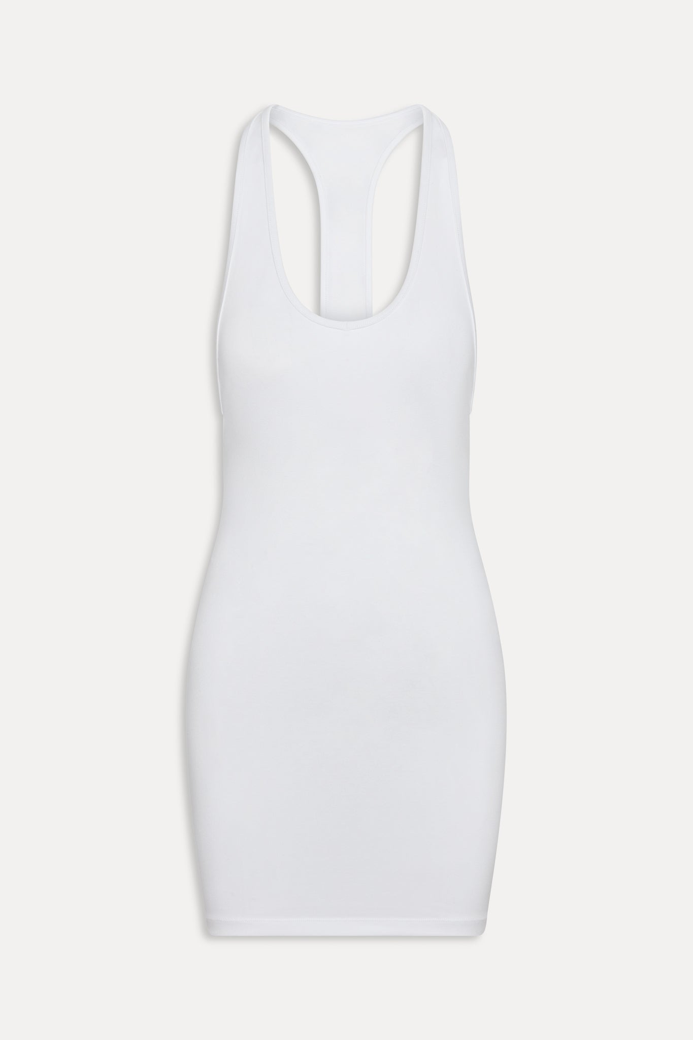 X Jennie Bianca Cotton Mini Dress - Optic White - Image 3