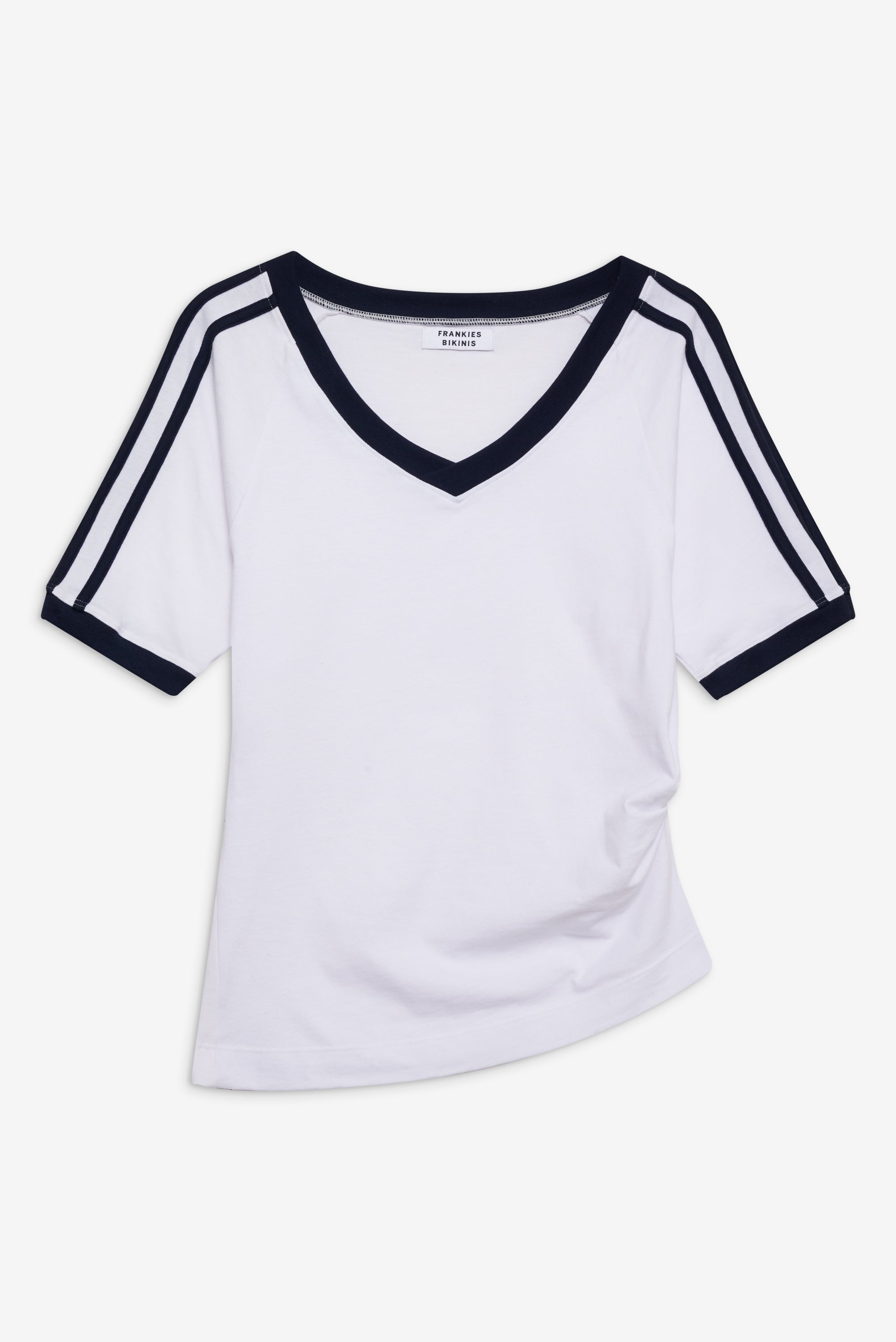 Bodega V Neck Shirt - White - Image 3