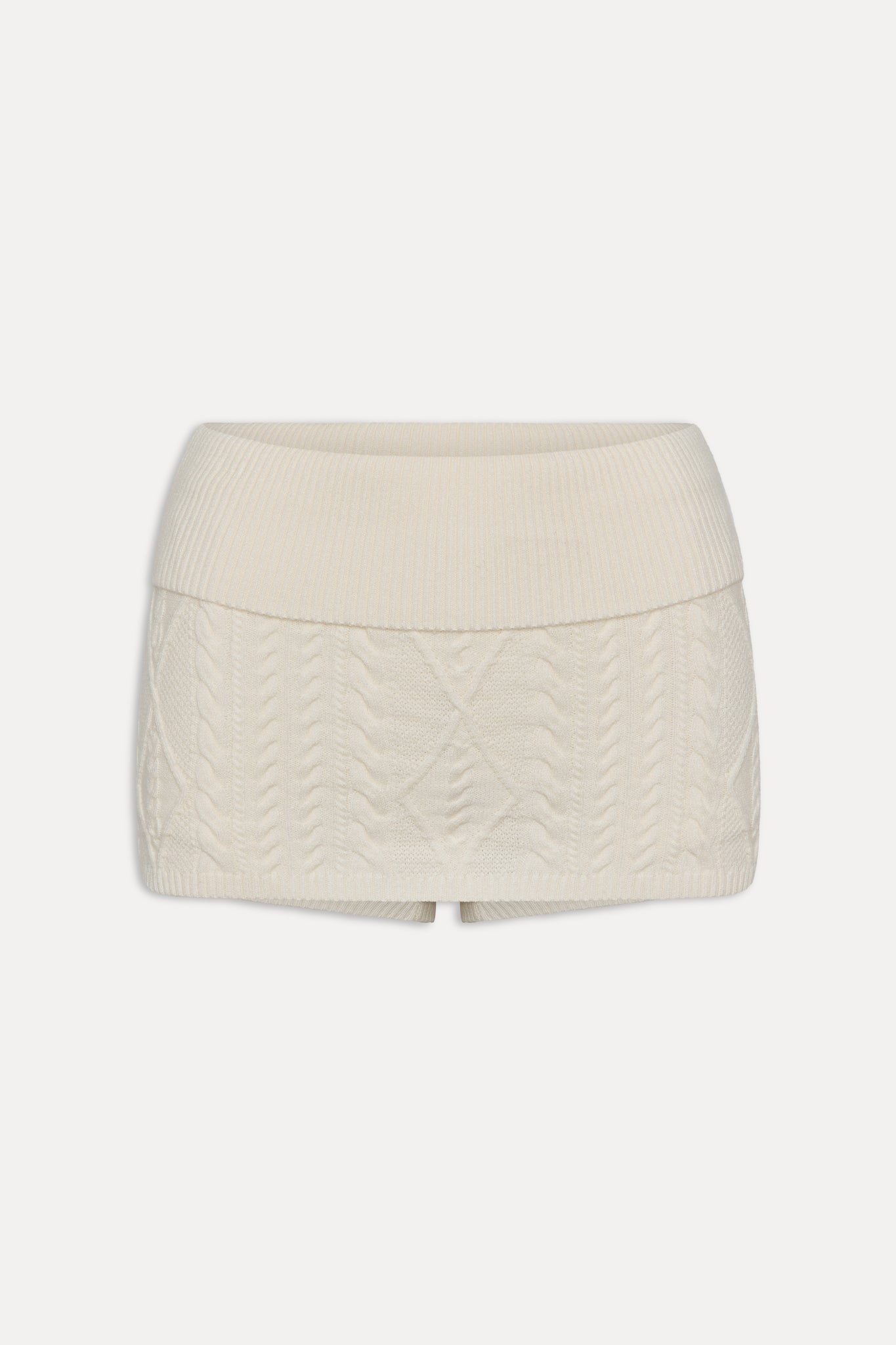 Briar Knit Mini Skort - Honeymoon - Image 3