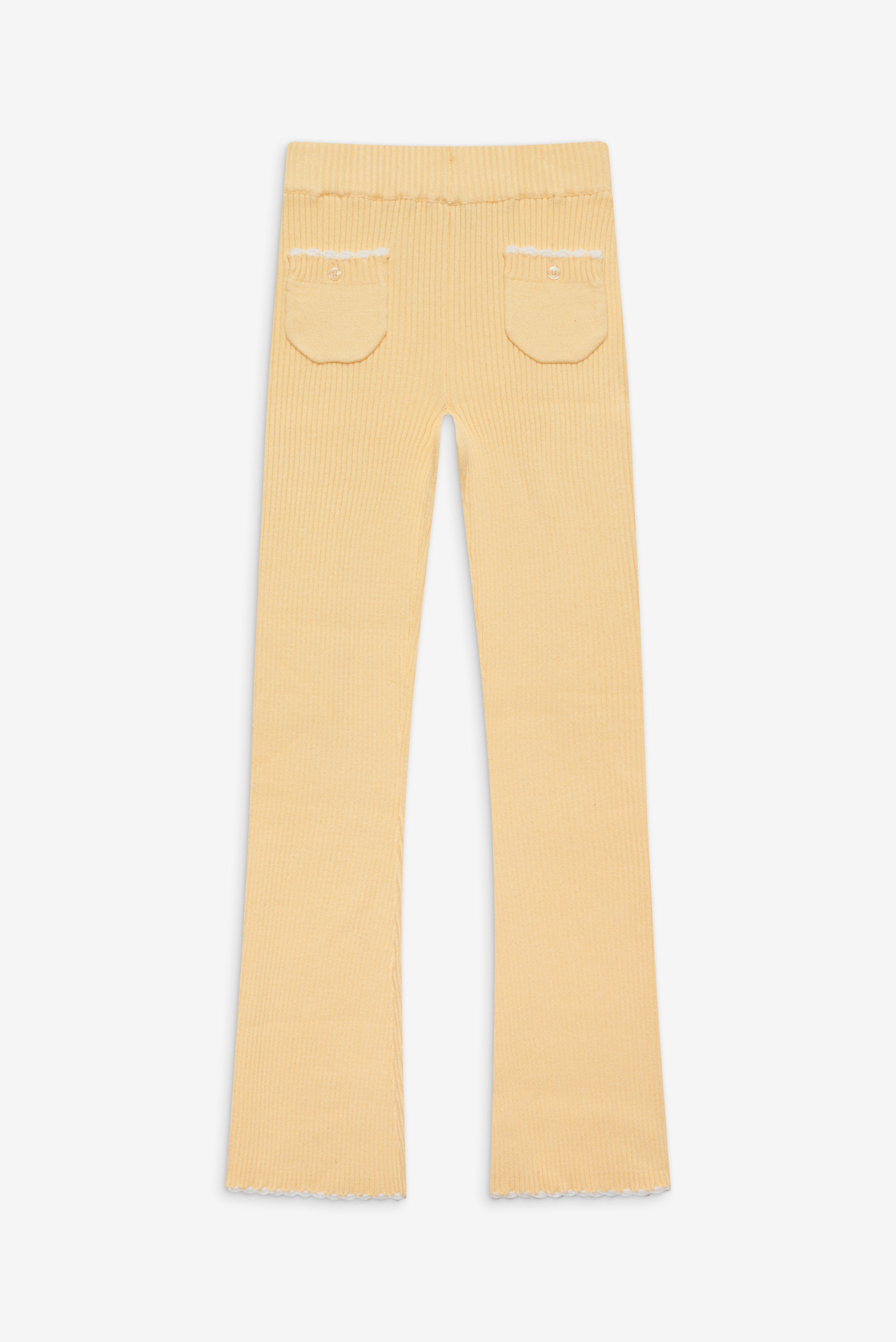 Camden Knit Pants - Vanilla Sugar - Image 3