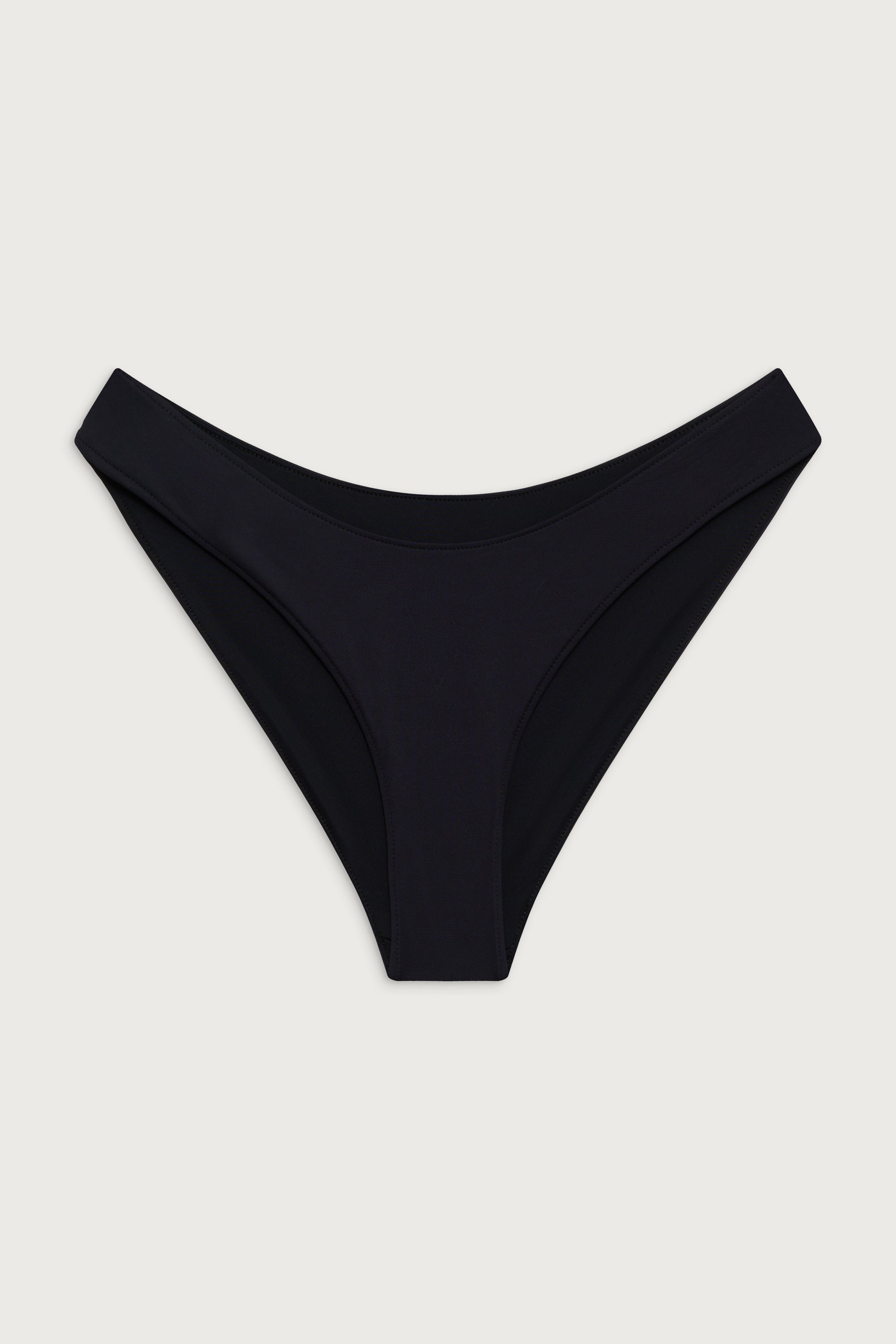 Catalina Full Coverage Bikini Bottom - Black - Image 3