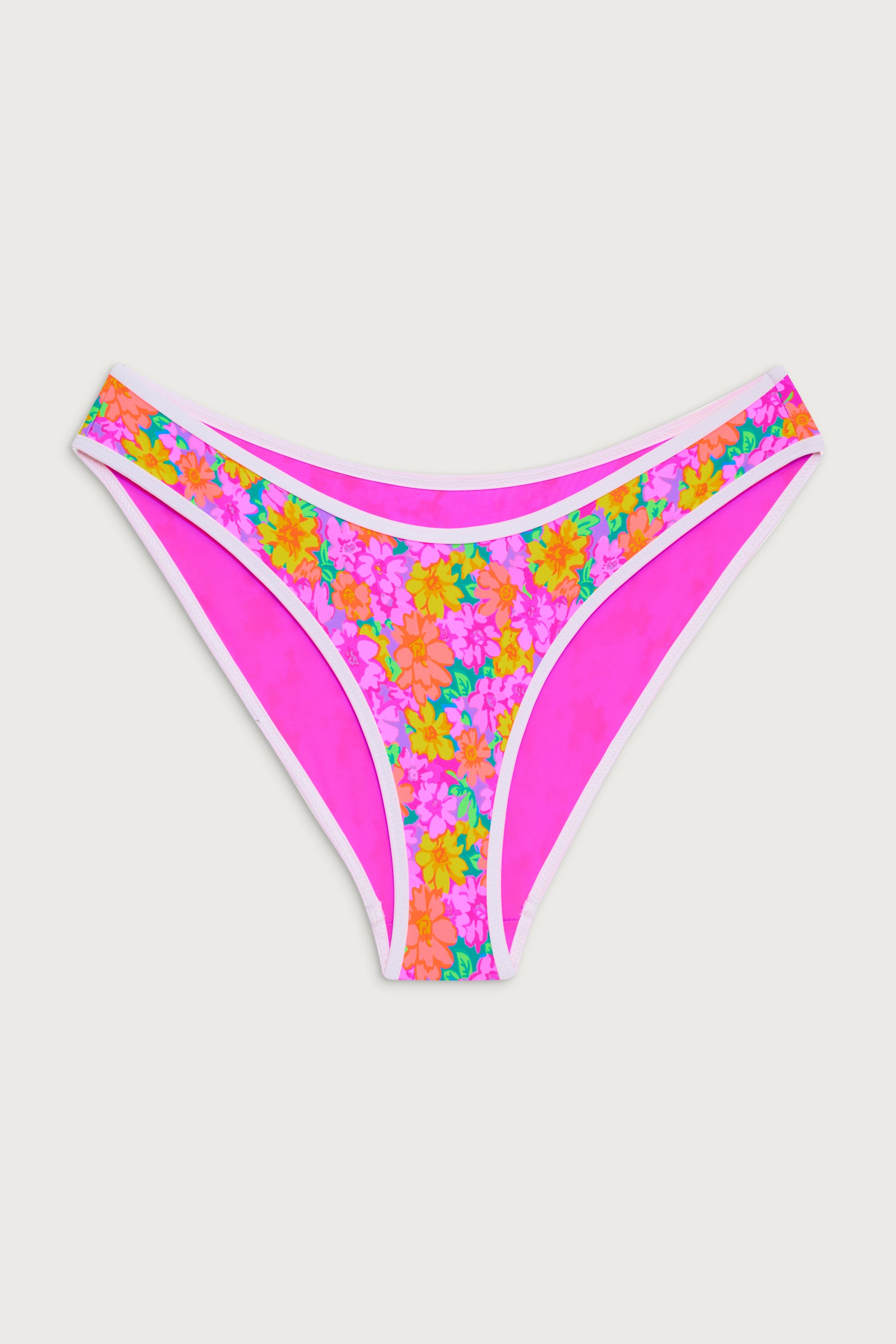 Catalina Full Coverage Bikini Bottom - Daisy Pond - Image 3