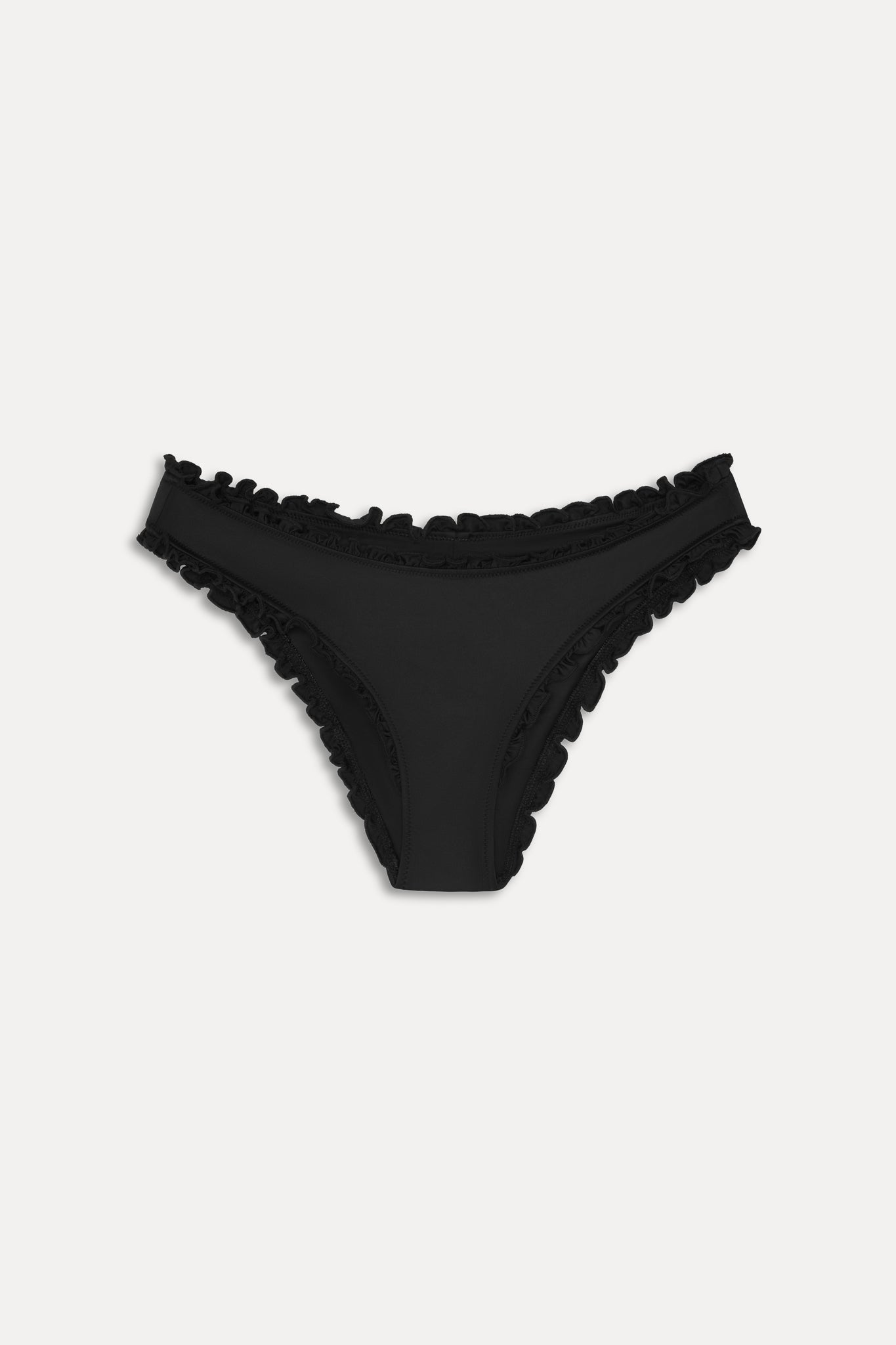 Charlotte Cheeky Bikini Bottom - Black - Image 3