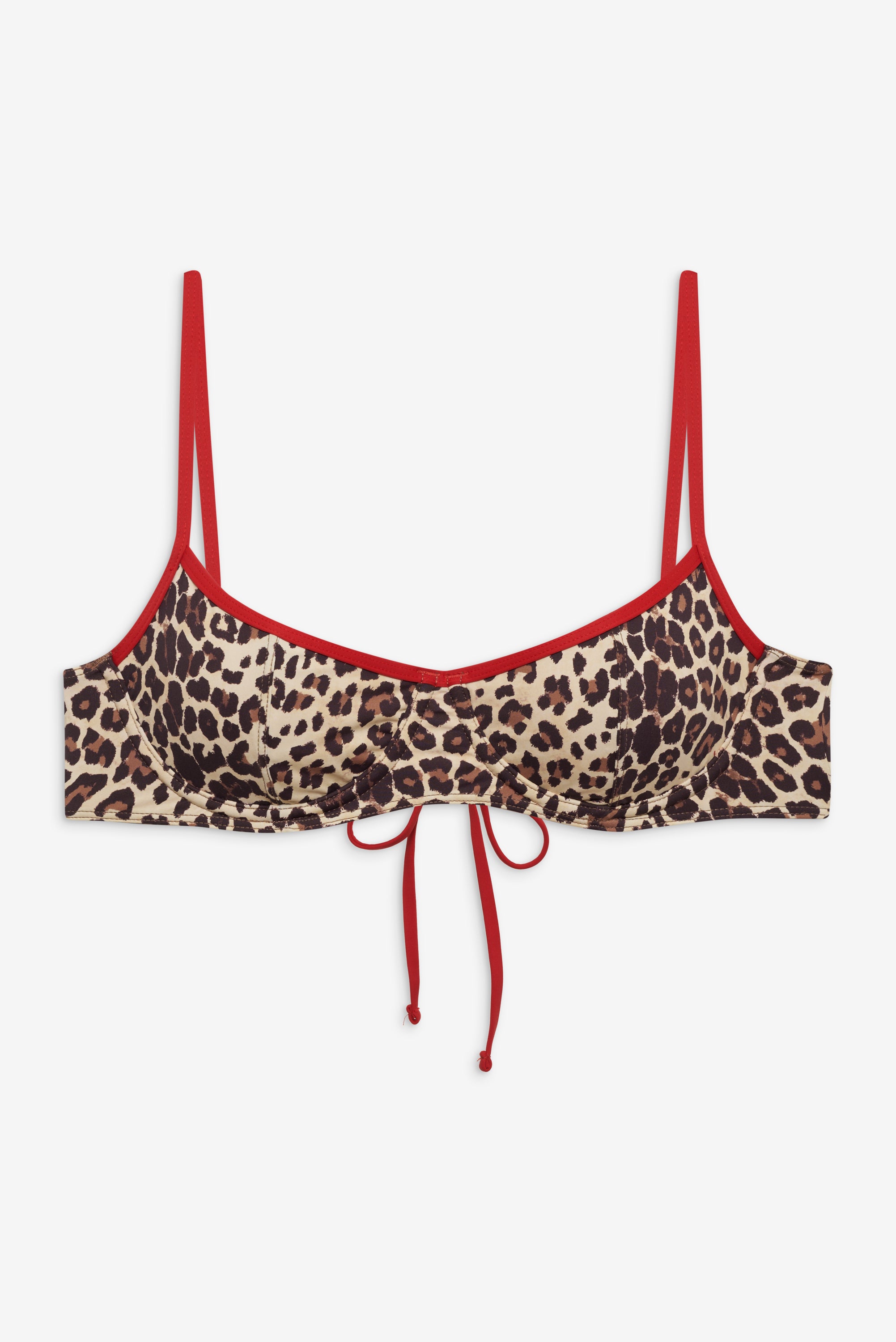 Cola Underwire Bikini Top - Cheetah - Image 3
