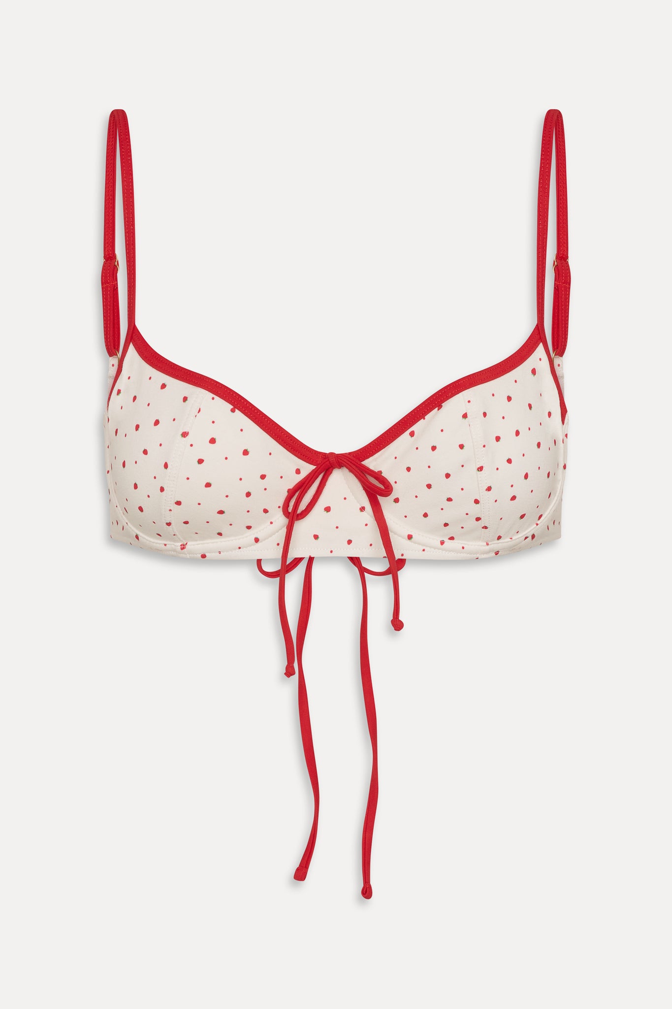 Cola Underwire Bikini Top - Tiny Berry - Image 3