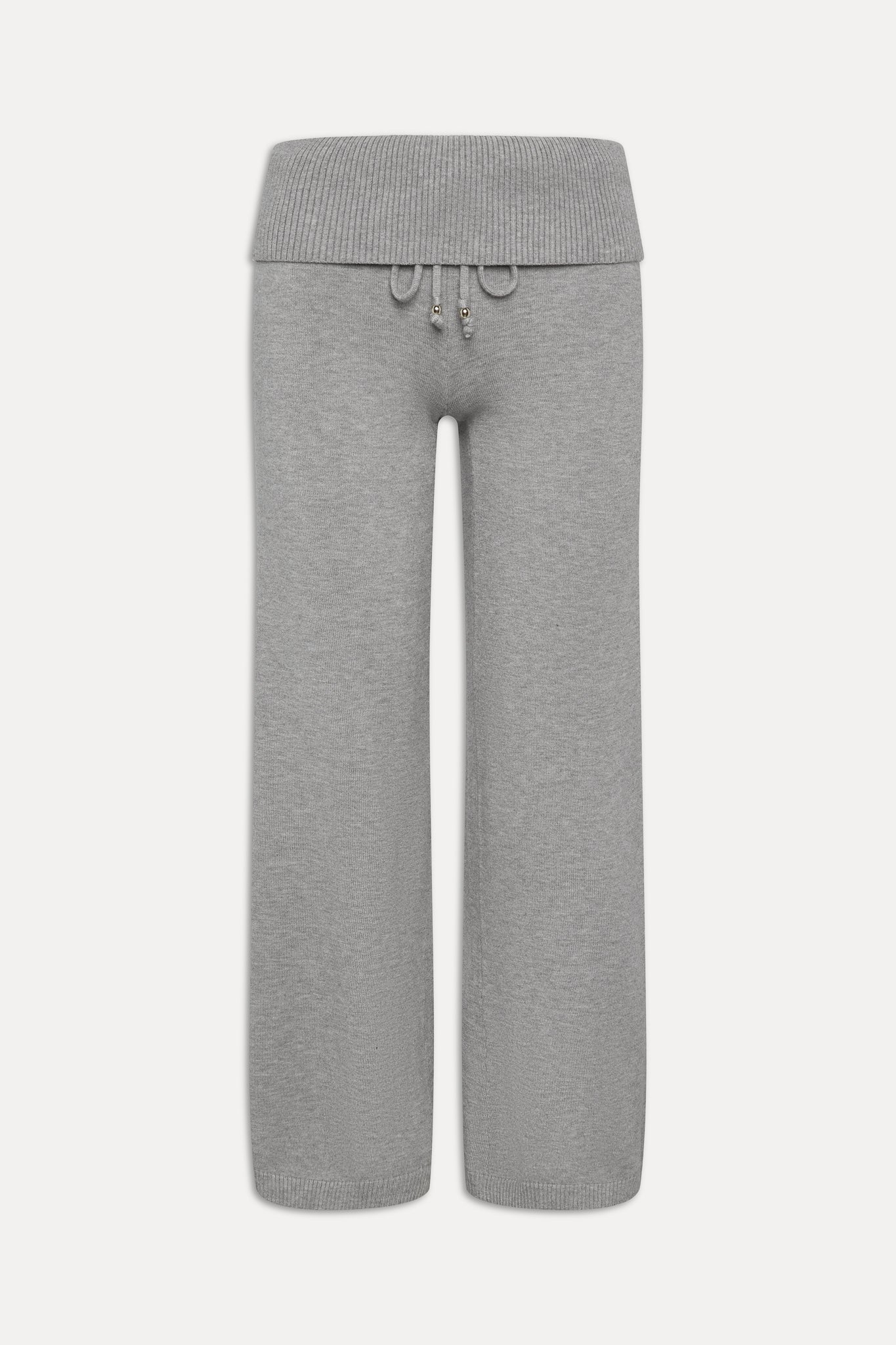 Dawson Knit Fold Over Pants - Cloud Cover - Image 3