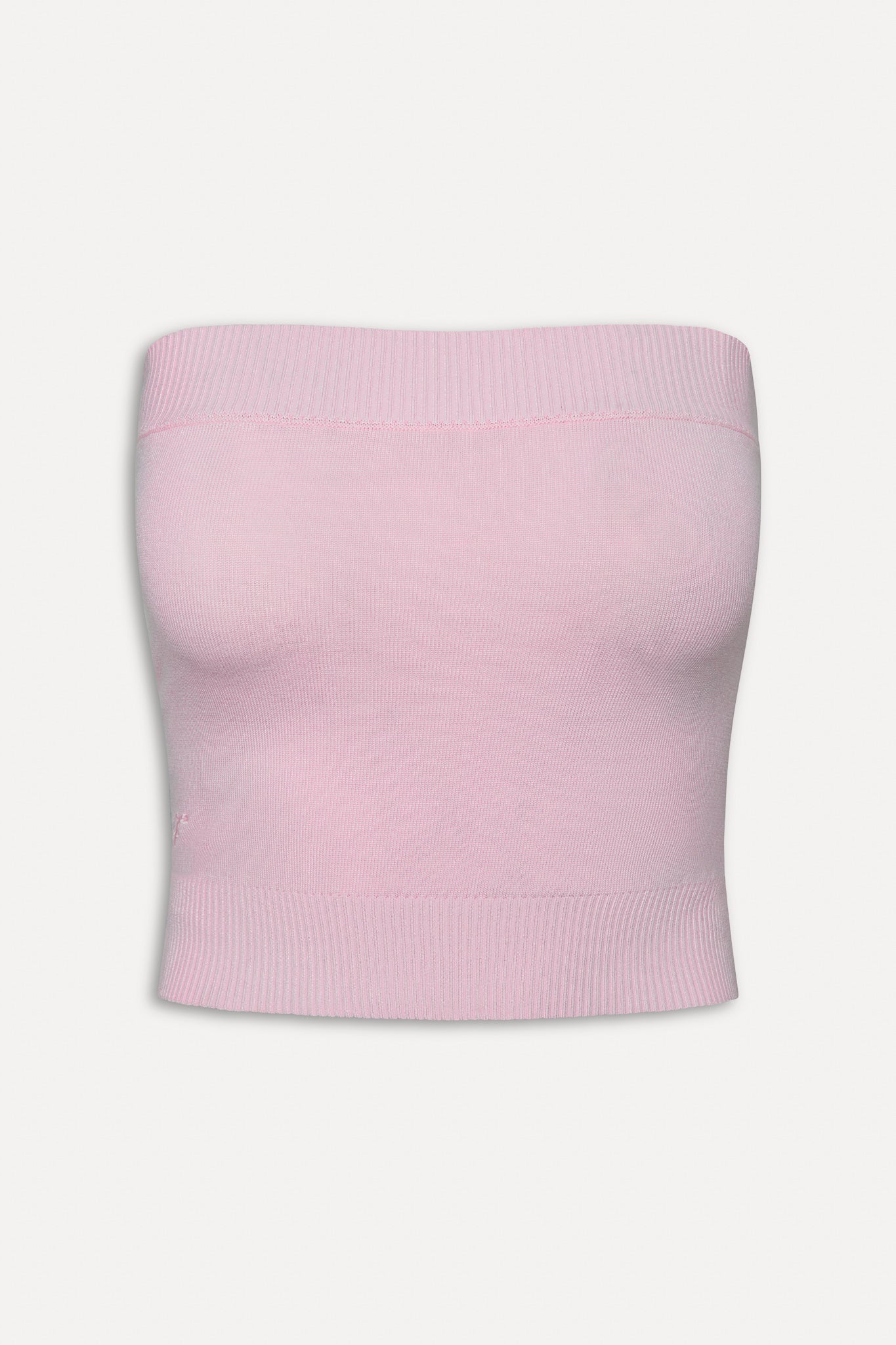 Destiny Knit Tube Top - Strawberries & Cream - Image 3