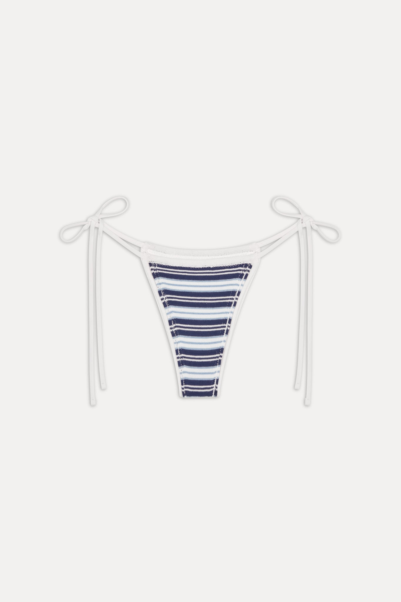 X Jennie Divine Knit Bikini Bottom - Arctic Stripe - Image 3