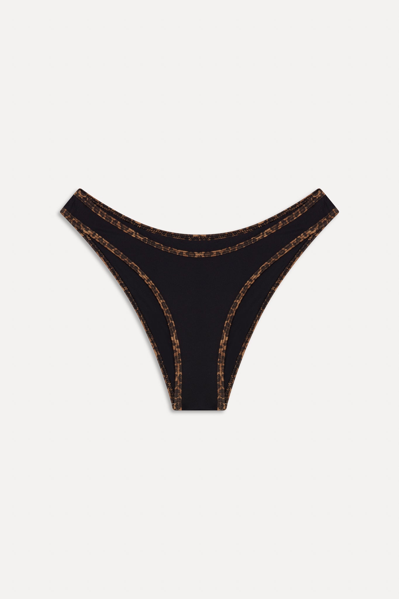 X Bella Hadid Dove Bikini Bottom - Lucky Leopard - Image 3