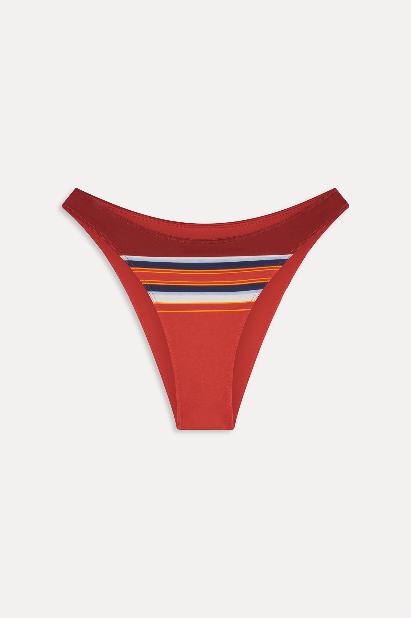Dove Striped Bikini Bottom - Sandstone - Image 3
