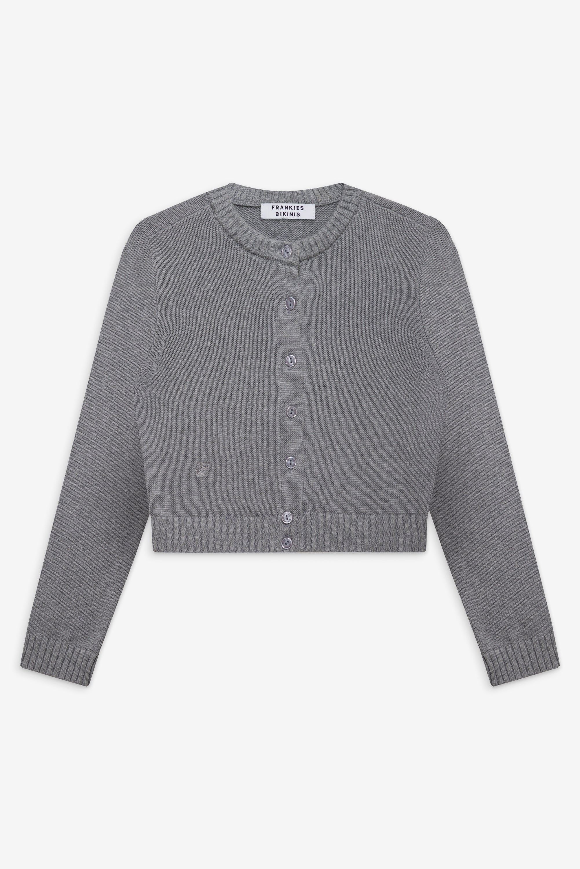Dudley Knit Cardigan - Rain Cloud - Image 3