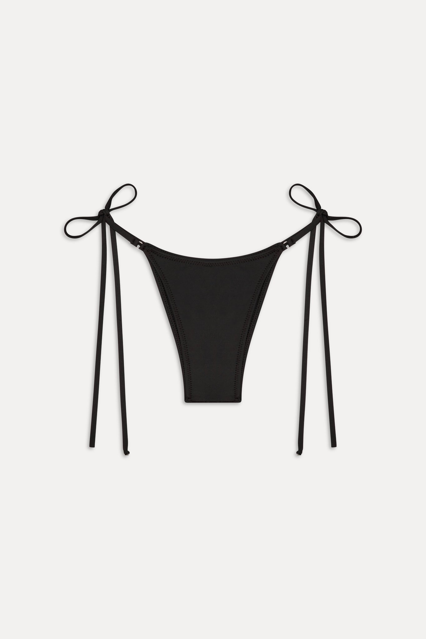 Elena Skimpy Bikini Bottom - Black - Image 3