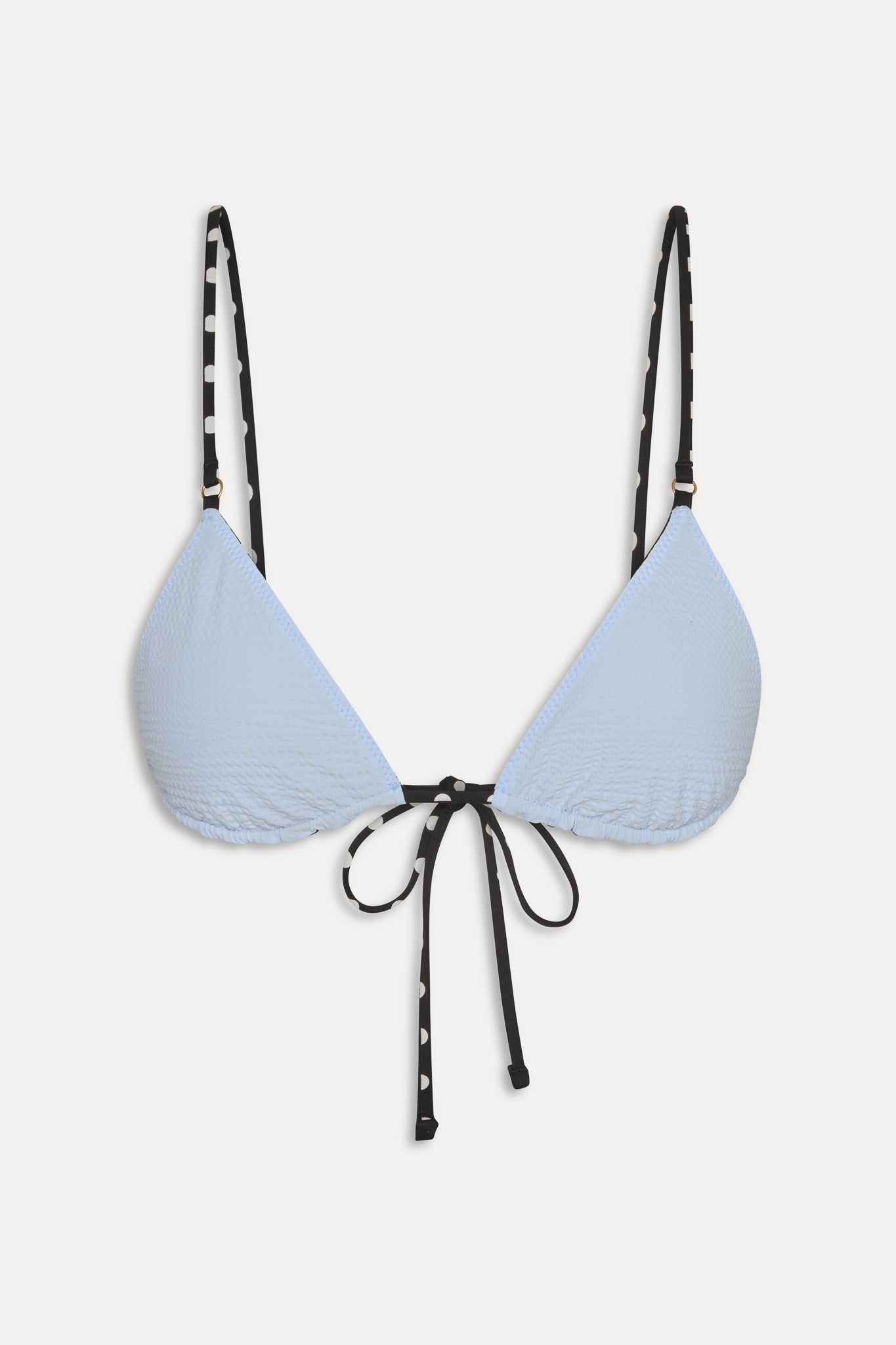 Elena Reversible Micro Bikini Top - Frost - Image 4