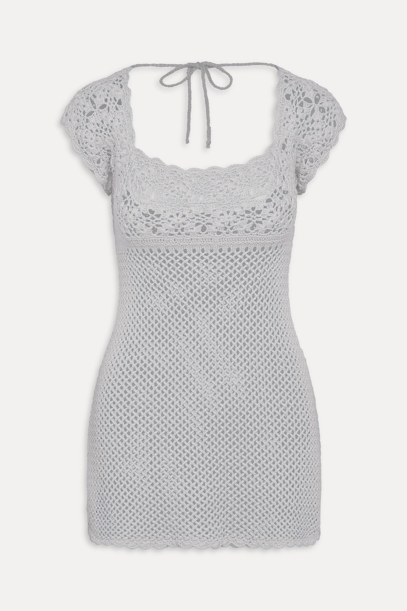 Eloise Crochet Mini Dress - Angel's Meadow - Image 3
