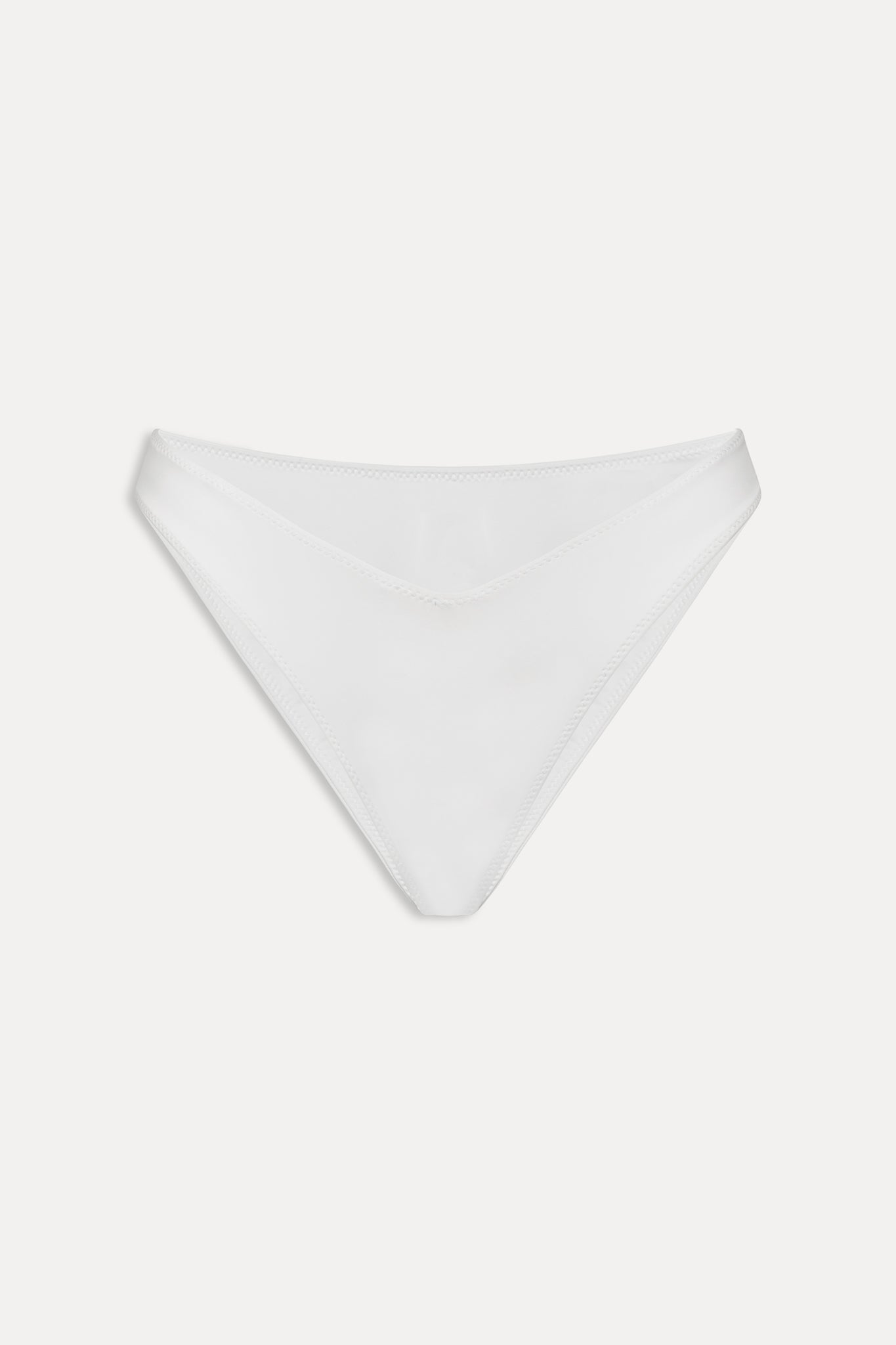 Enzo Cheeky Bikini Bottom - Optic White - Image 3