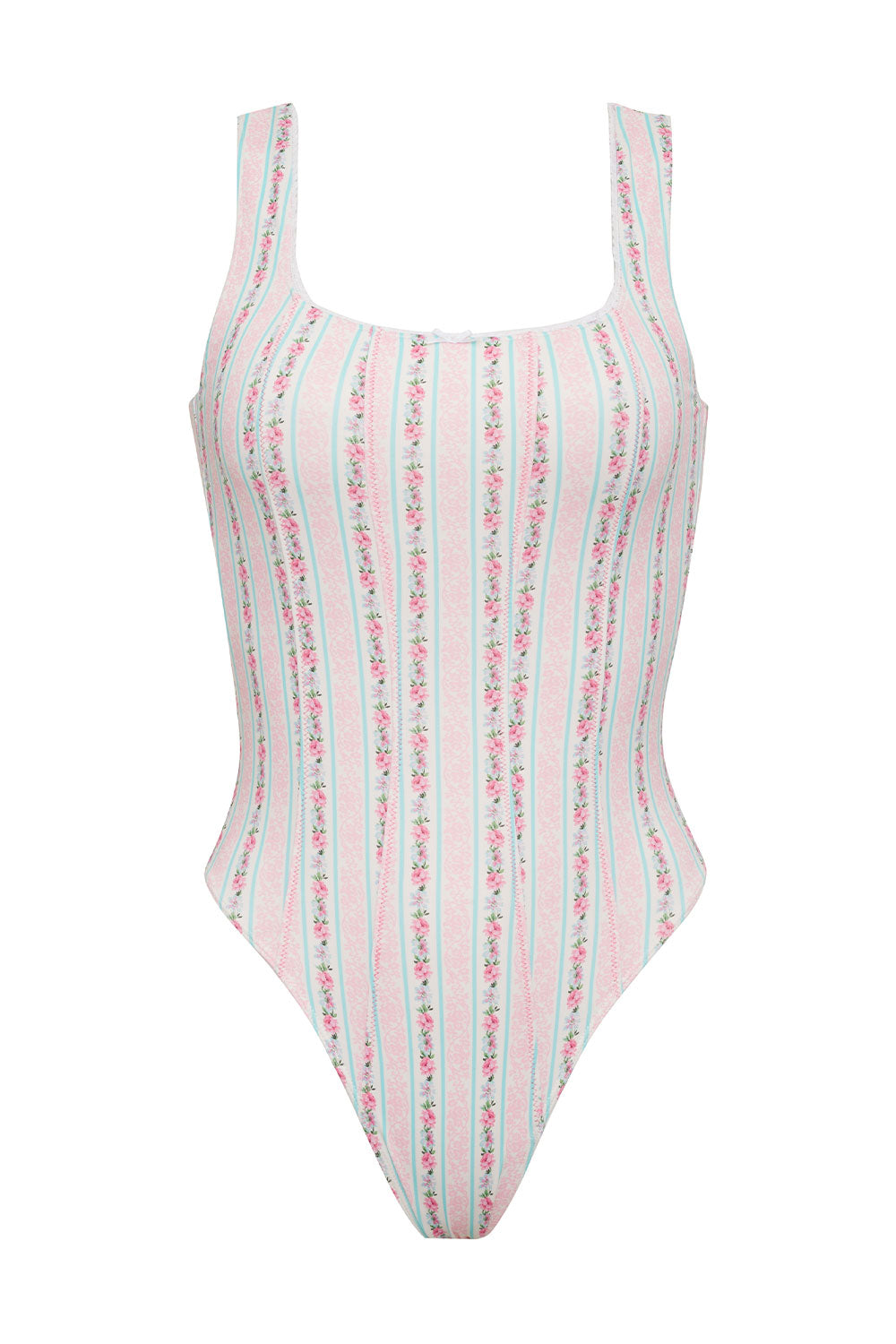 Etta Floral One Piece Swimsuit - French Holiday - Image 7