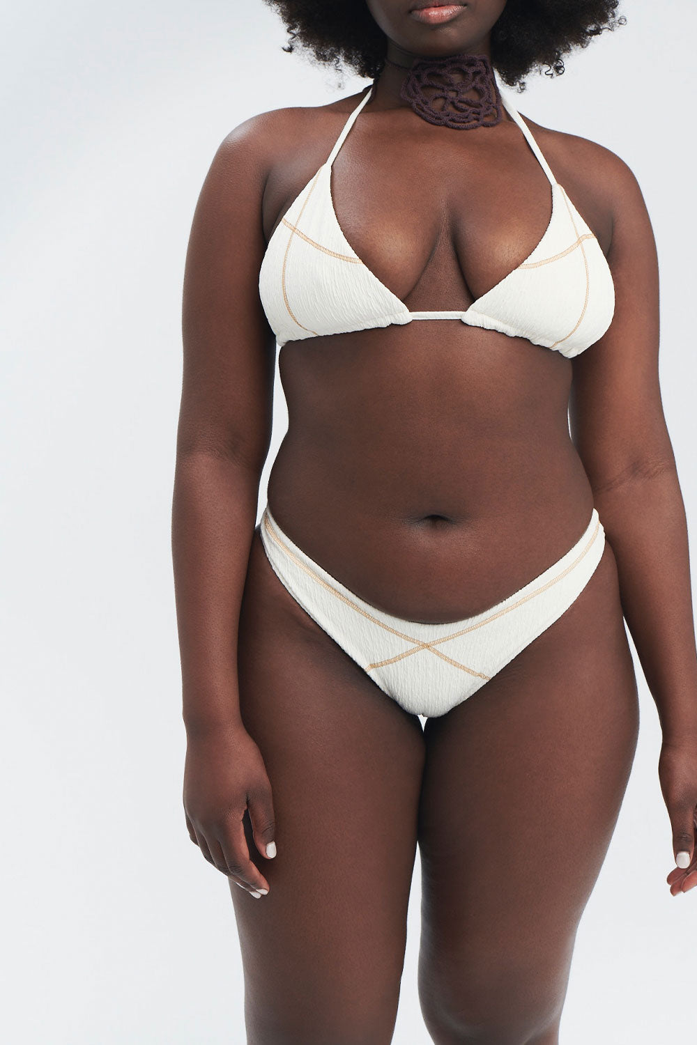 Alternative view of Enzo Cheeky Bikini Bottom - Sandstorm