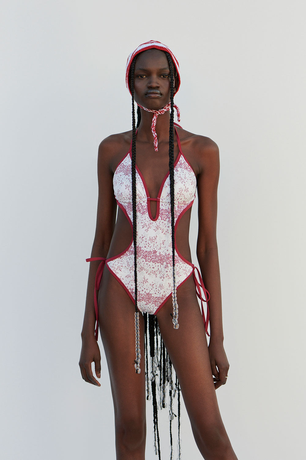 Alternative view of Adriana Floral Monokini One Piece Swimsuit - Bisous Lace