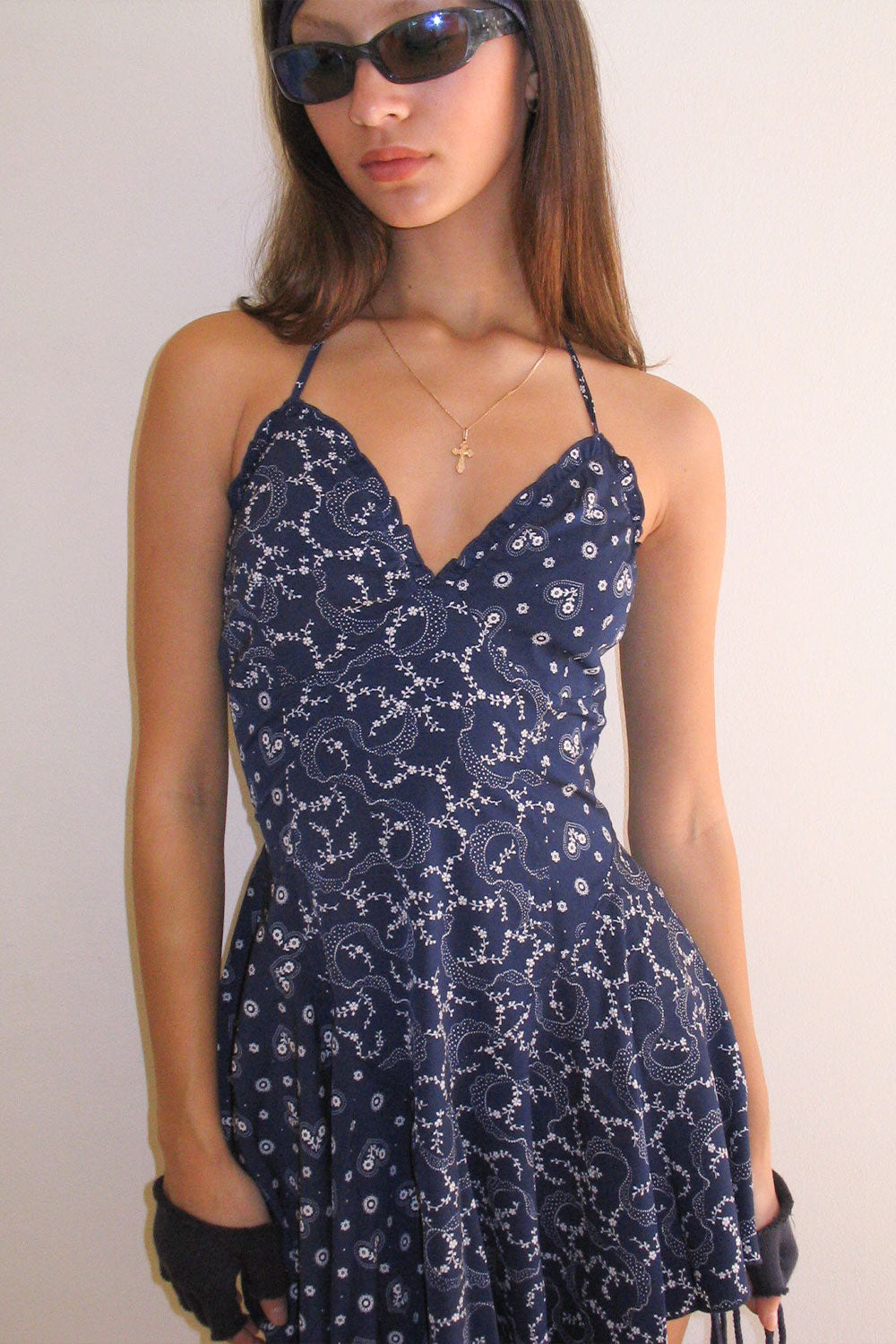 Anastasia Bandana Halter Dress - Dixie - Image 3