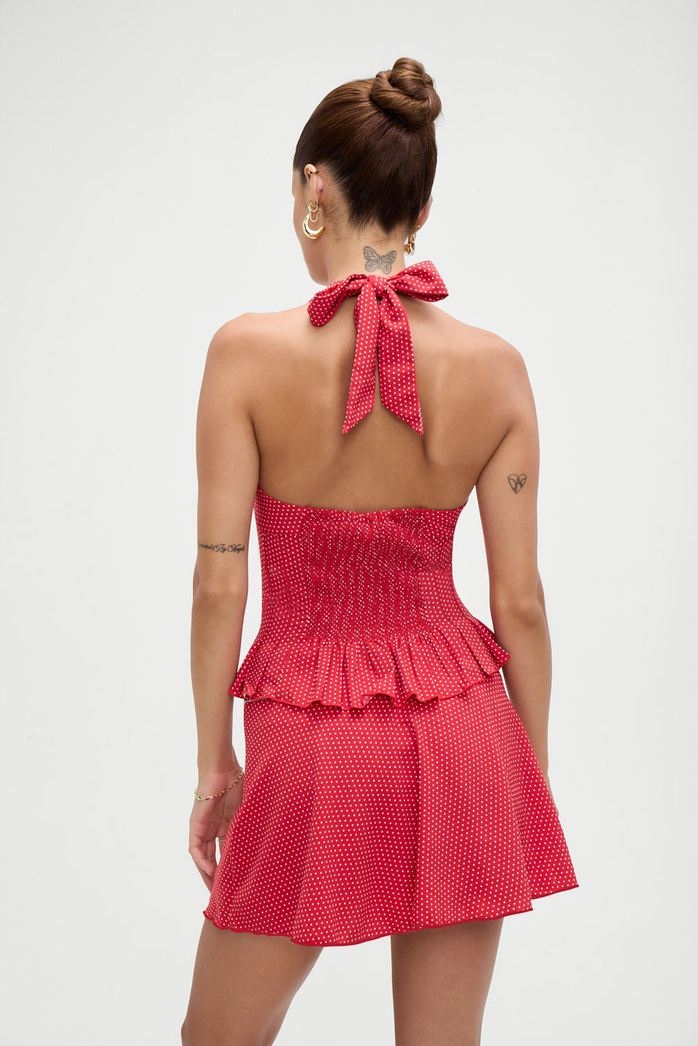 Alternative view of Angeline Mini Skirt - Ladybug