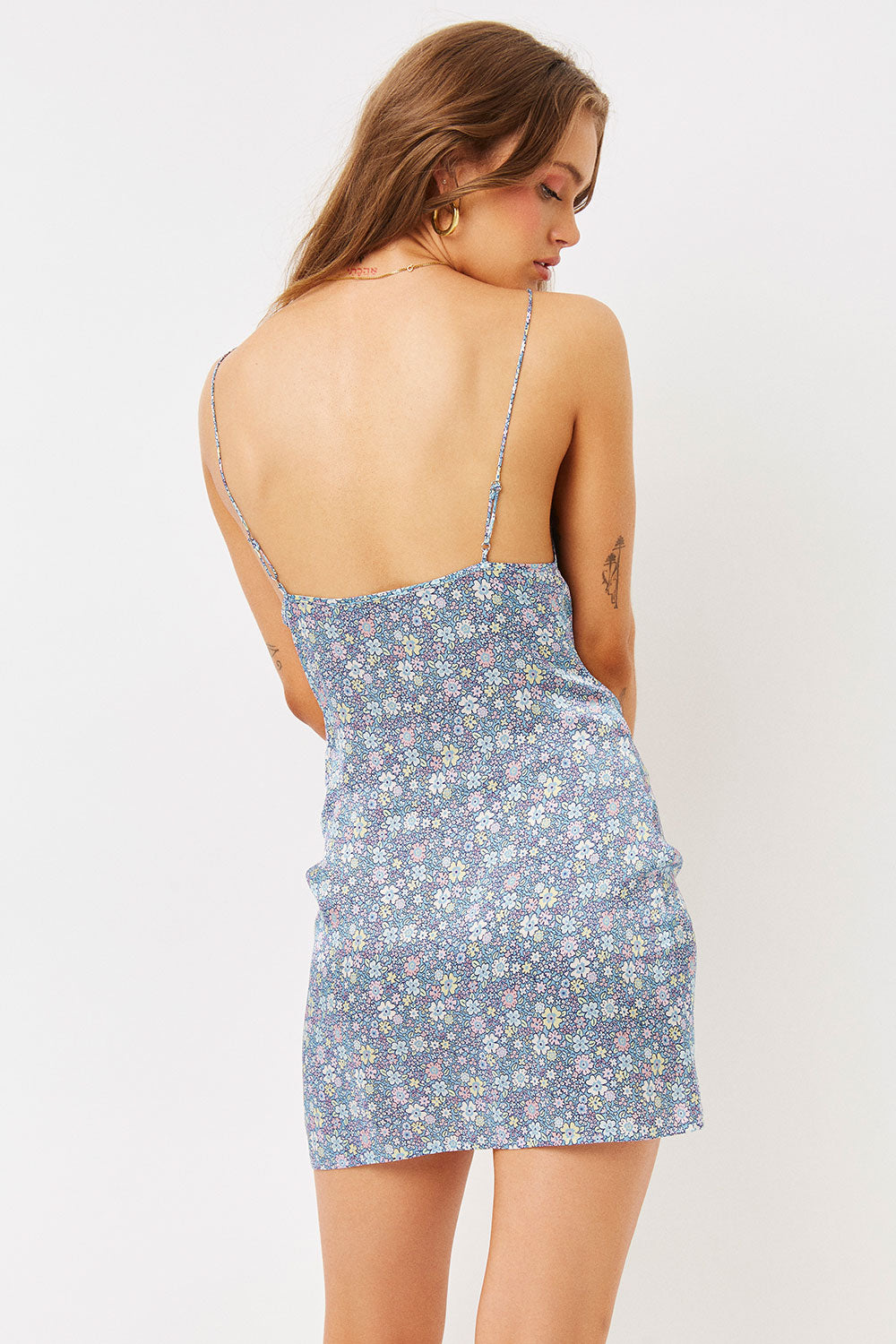 Alternative view of Arielle Silk Dress - Springtime
