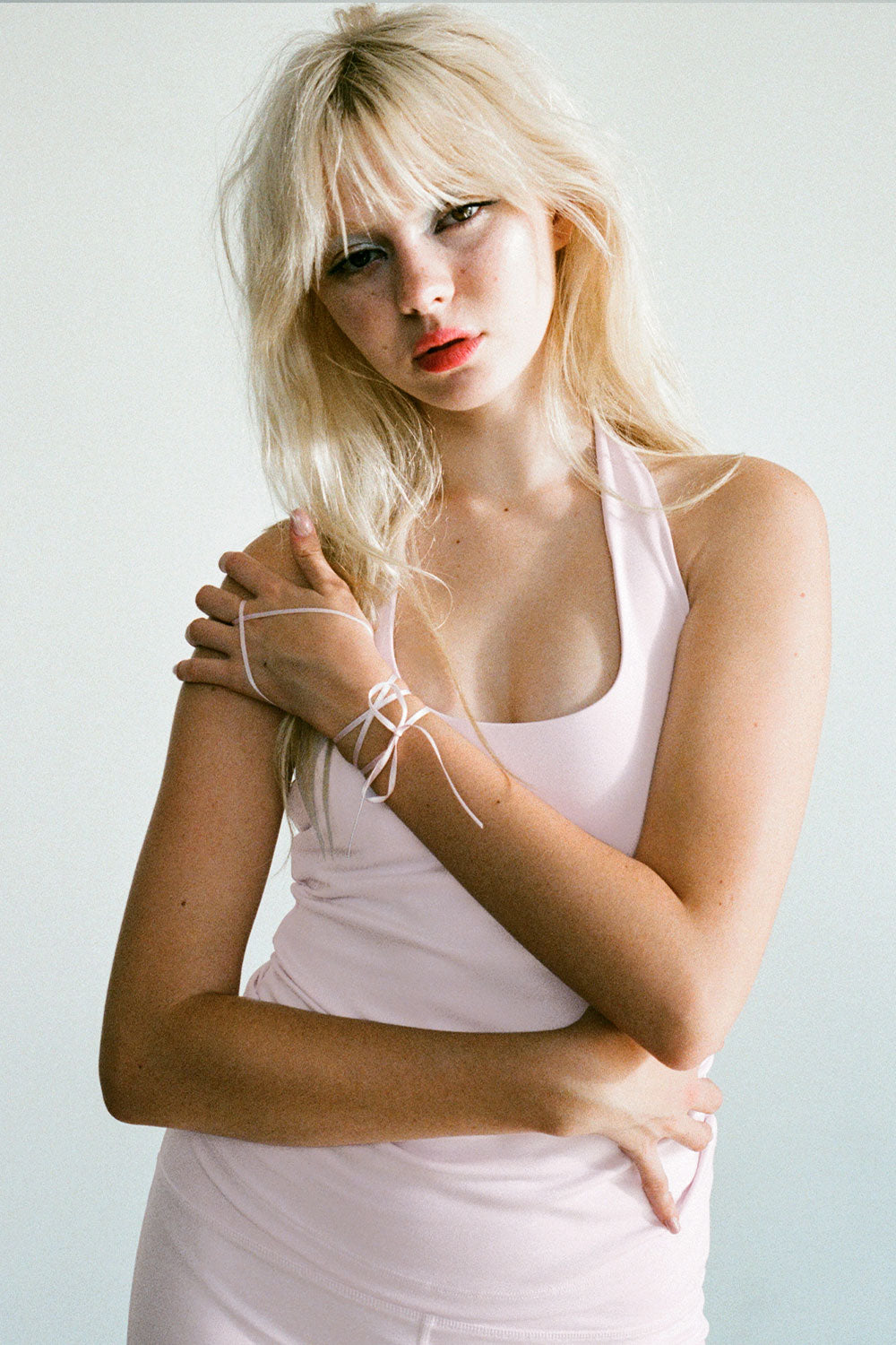 Aurora Halter Tank - Icy Pink - Image 6