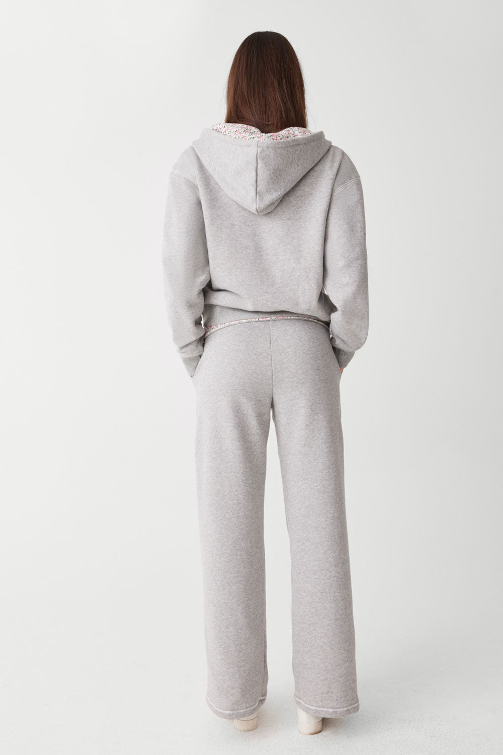 Avalon Sweat Pant - Heather Grey / Baby Blanket - Image 2