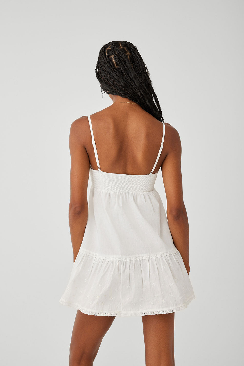 Alternative view of Baby Embroidered Mini Dress - White