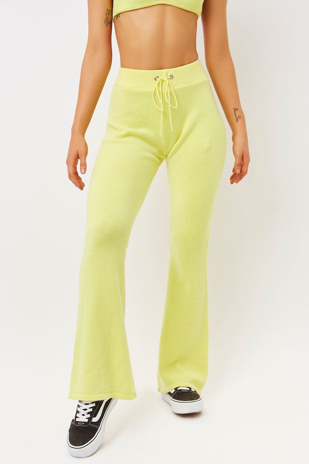Alternative view of Breakwater Cashmere Pant - Citronella