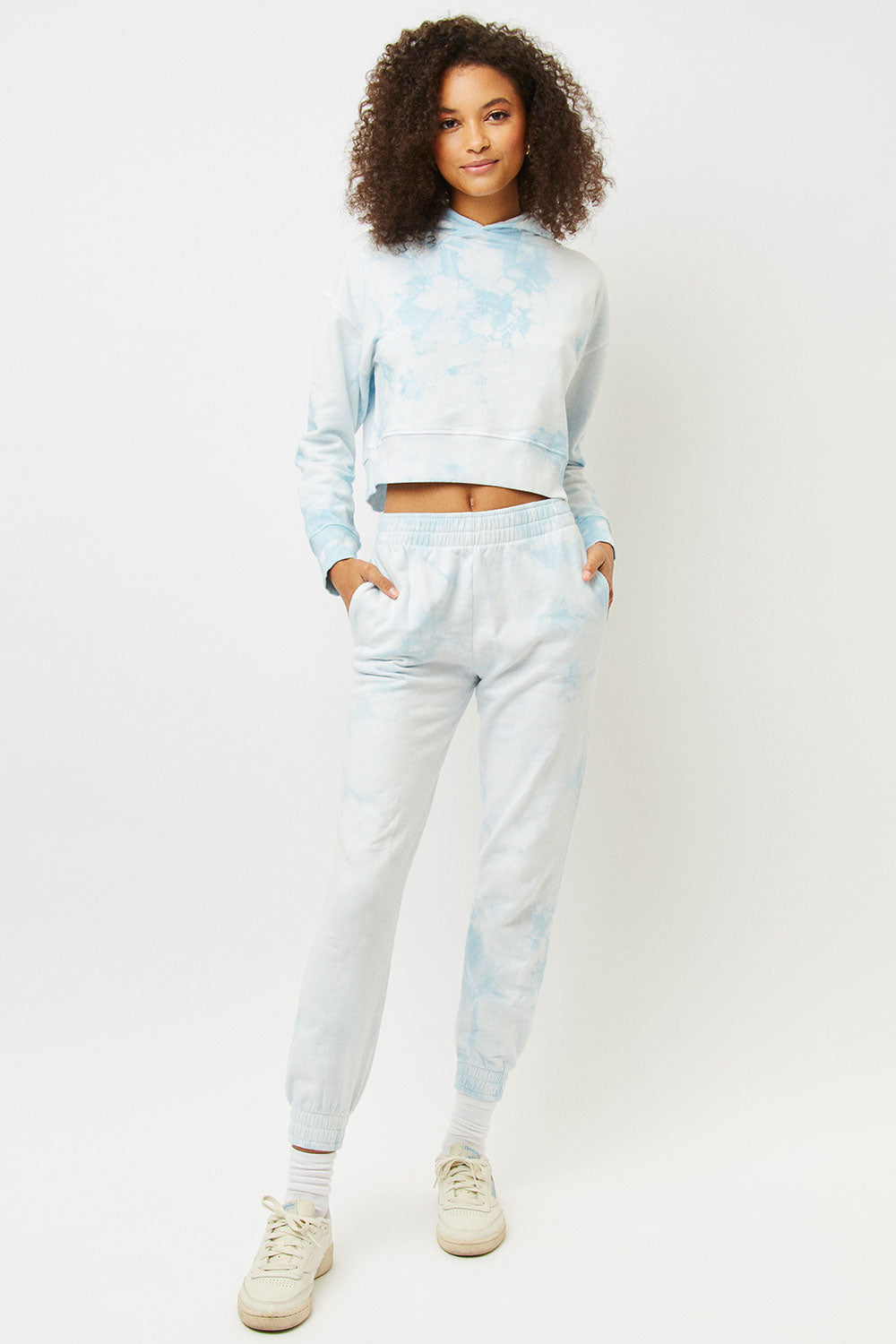 Burl Sweatshirt - Baby Blue Tie Dye - Image 4