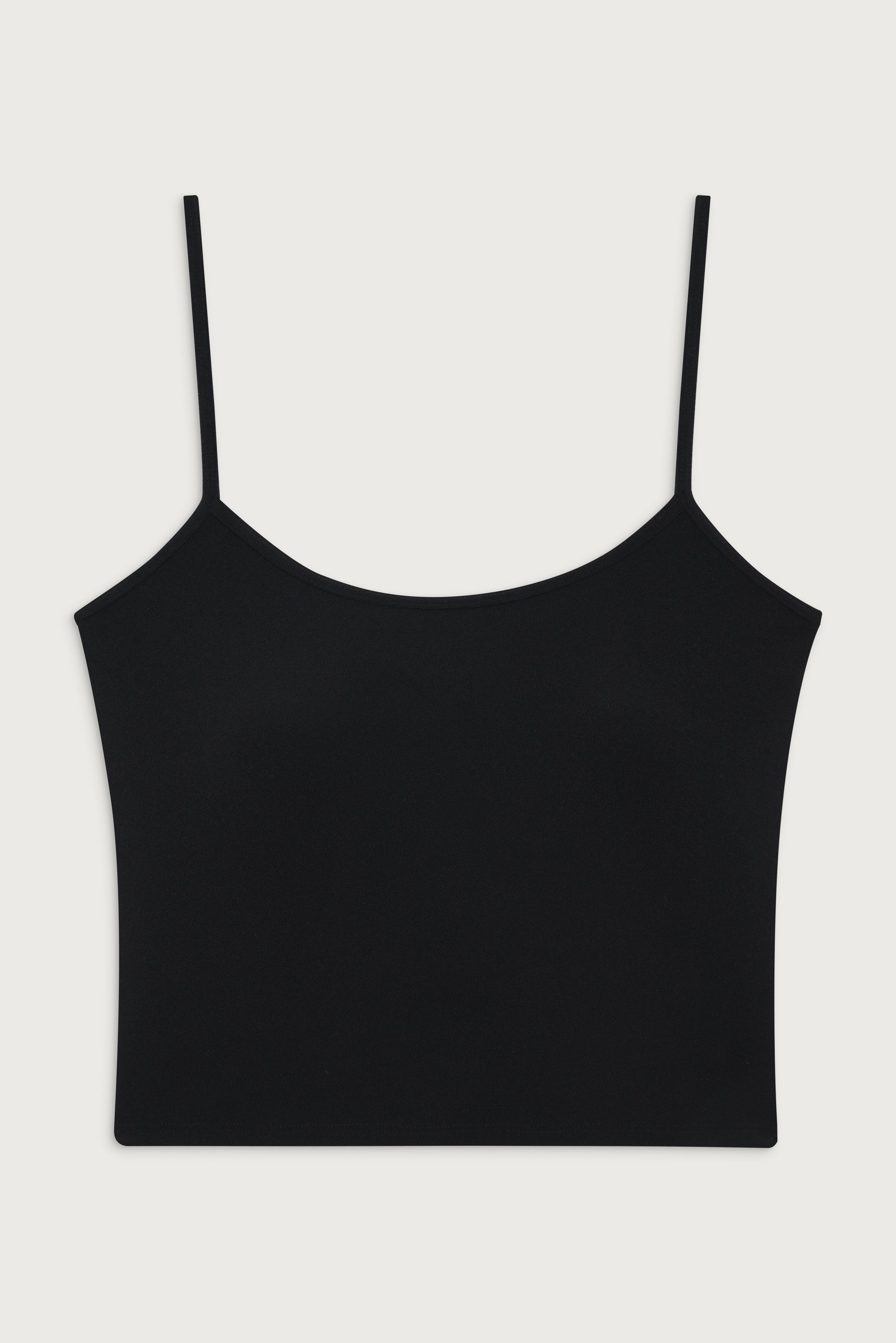 Alternative view of Butterfly Terry Tank - Black