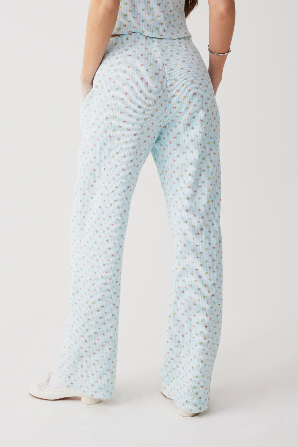 Alternative view of Cabin Waffle Pant - Cozy Stripe