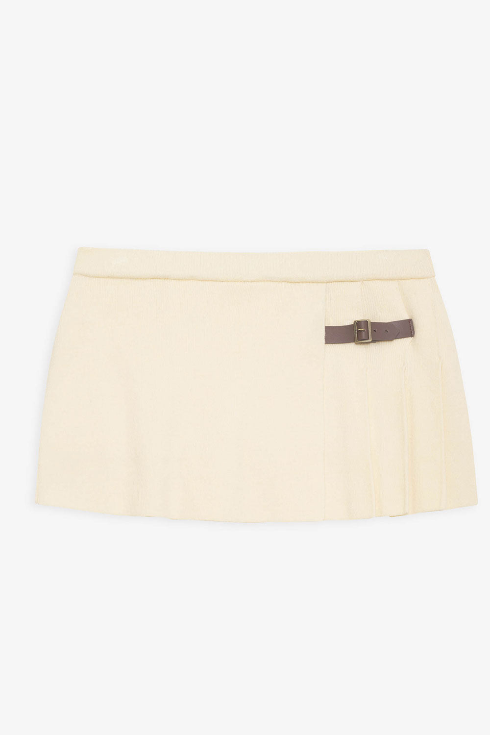 Alternative view of Carver Cloud Knit Pleated Skort - French Vanilla