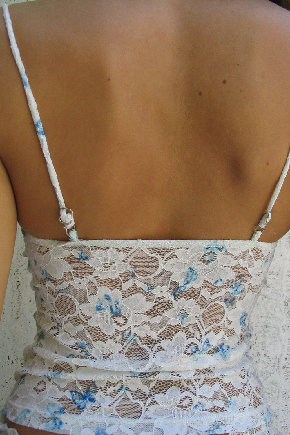 Alternative view of Cassie Lace Tank - Glass Slipper