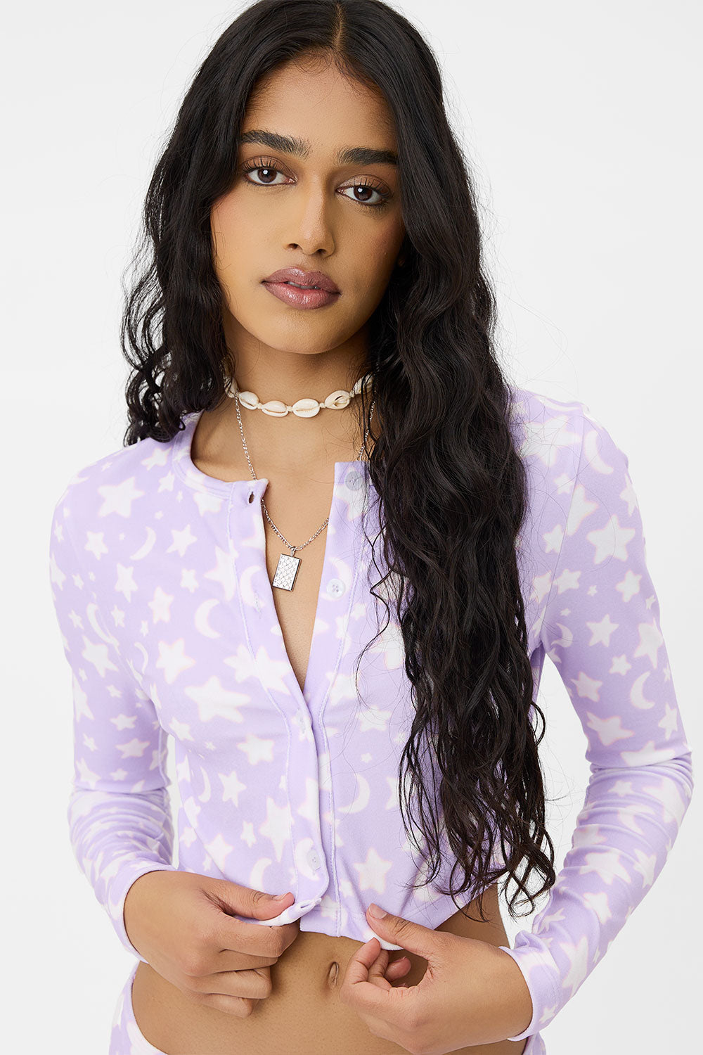 Alternative view of Cheri Terry Cardigan Sweater - Luna