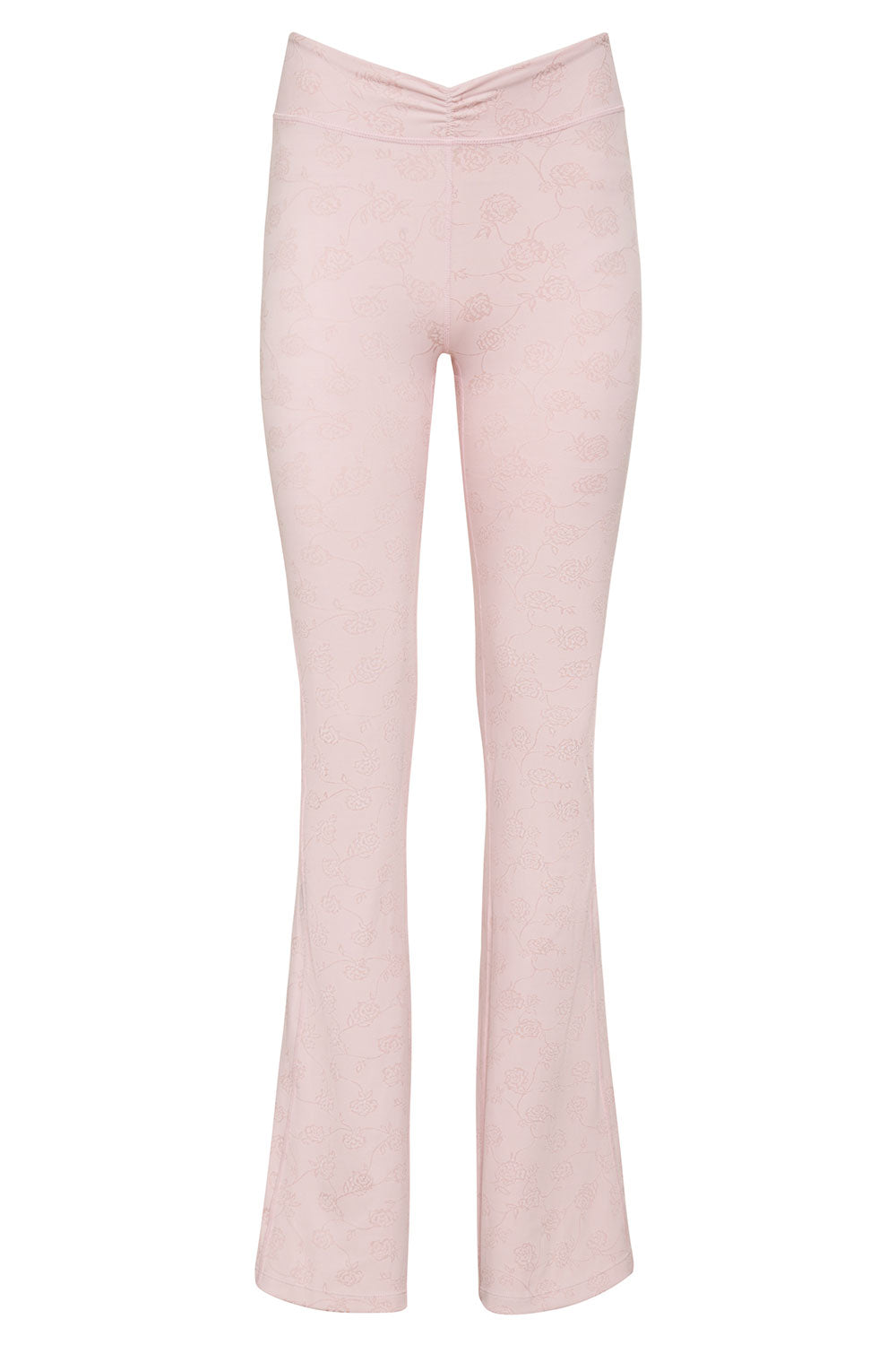 Clementine Low Waist Flare Legging - Pink Petals - Image 7