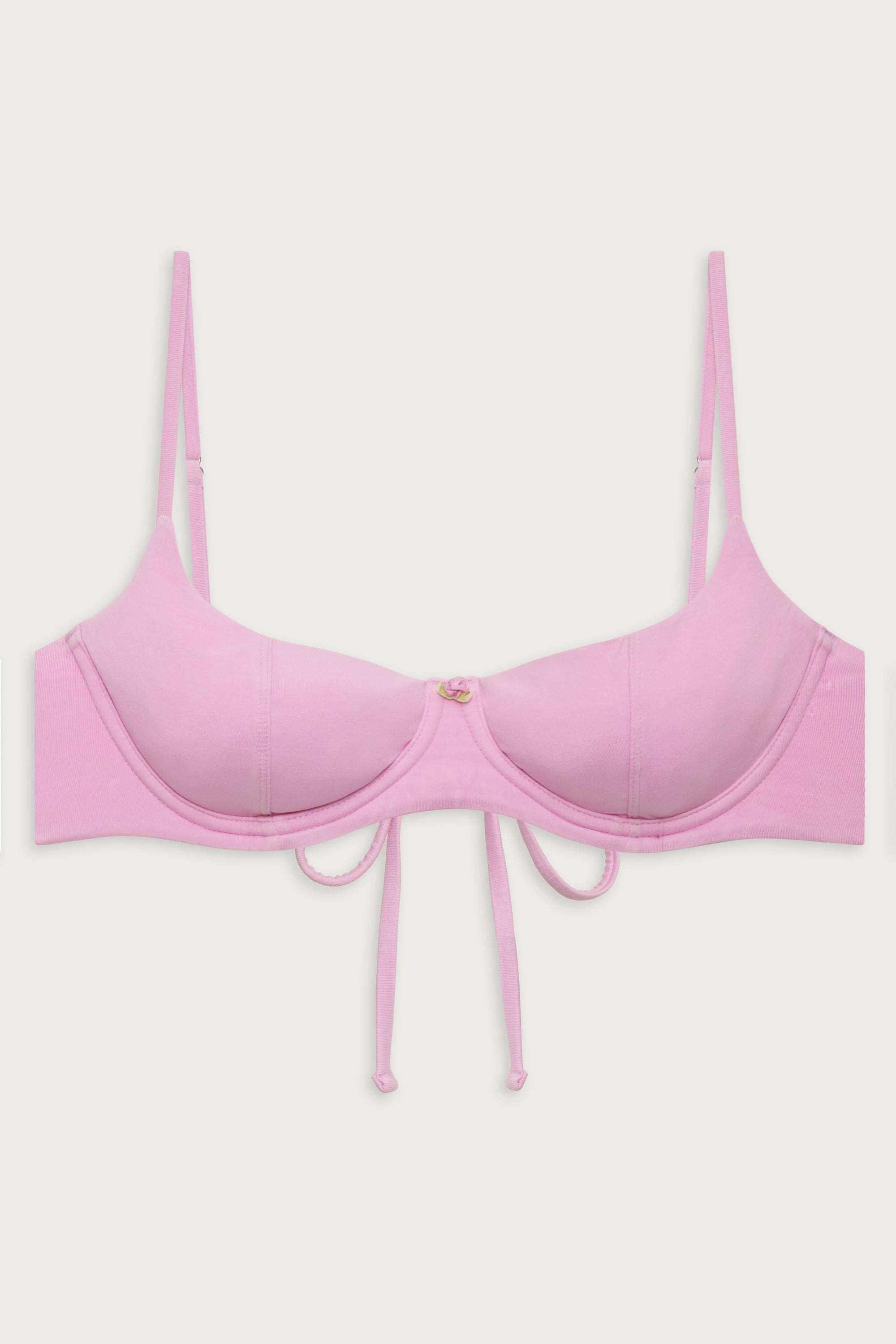 Alternative view of Cola Underwire Balconette Bikini Top - French Rose