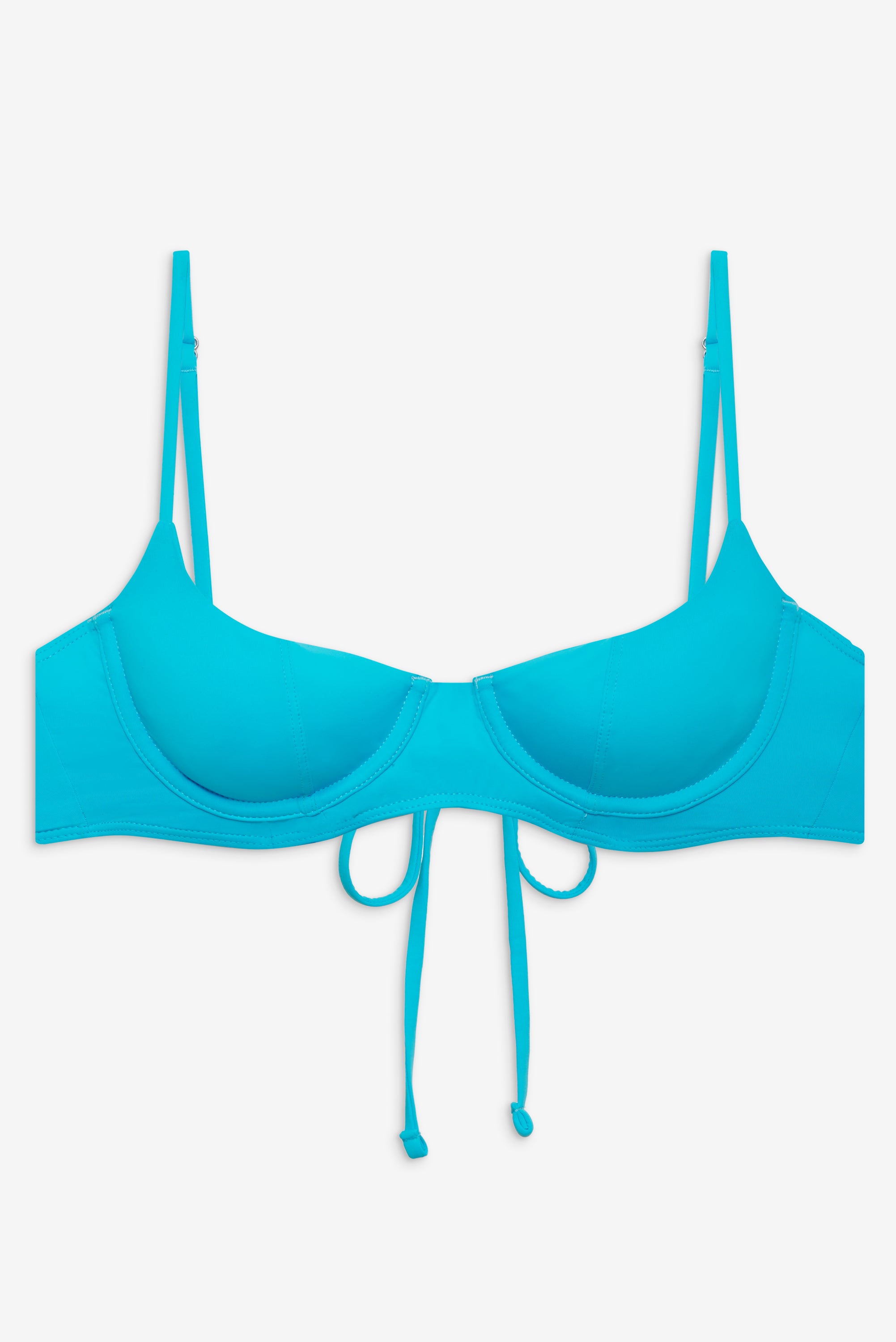 Alternative view of Cola Underwire Bikini Top - Morning Blue