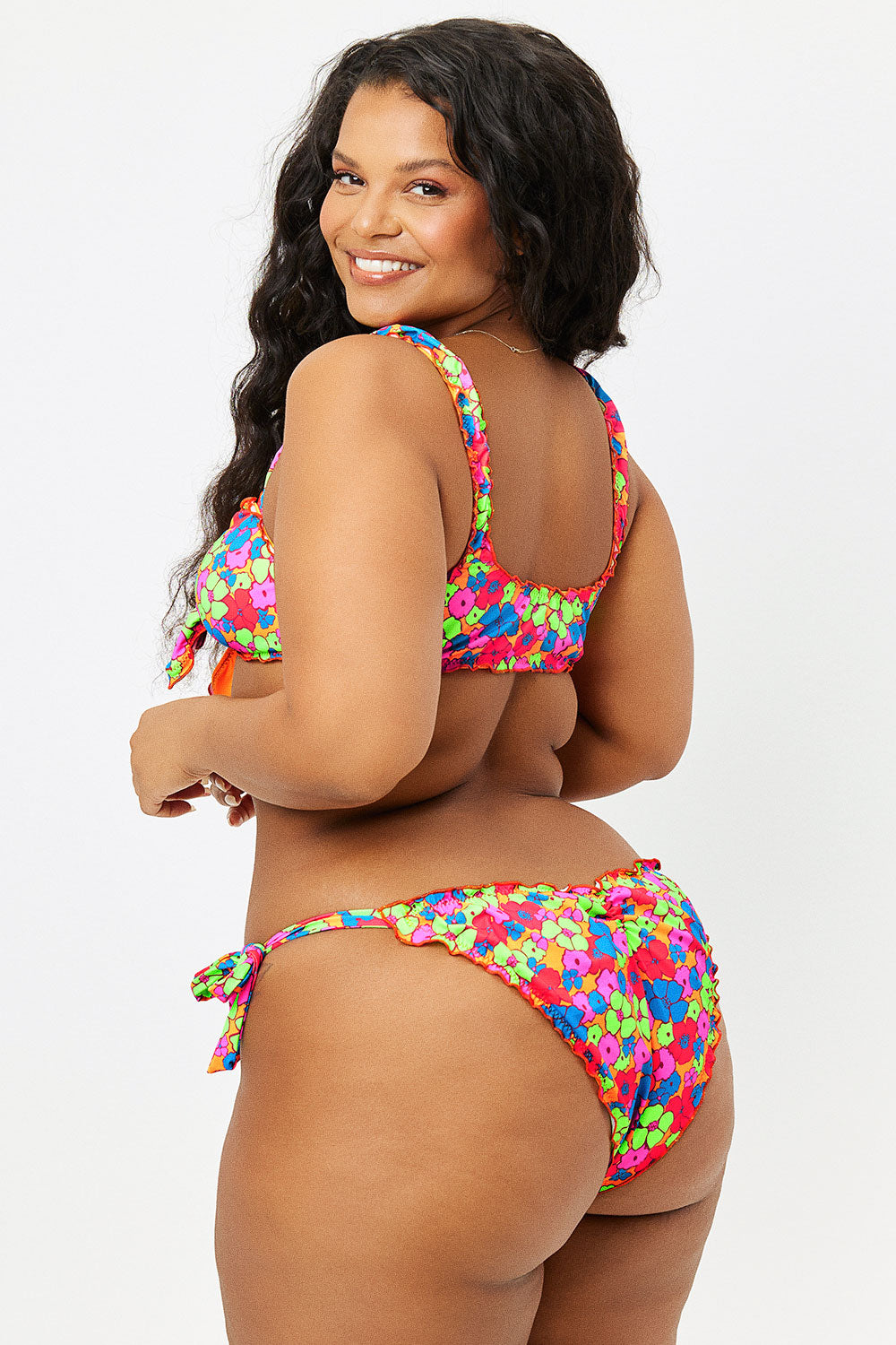 Alternative view of Colby Ruched Bikini Bottom - Groovy