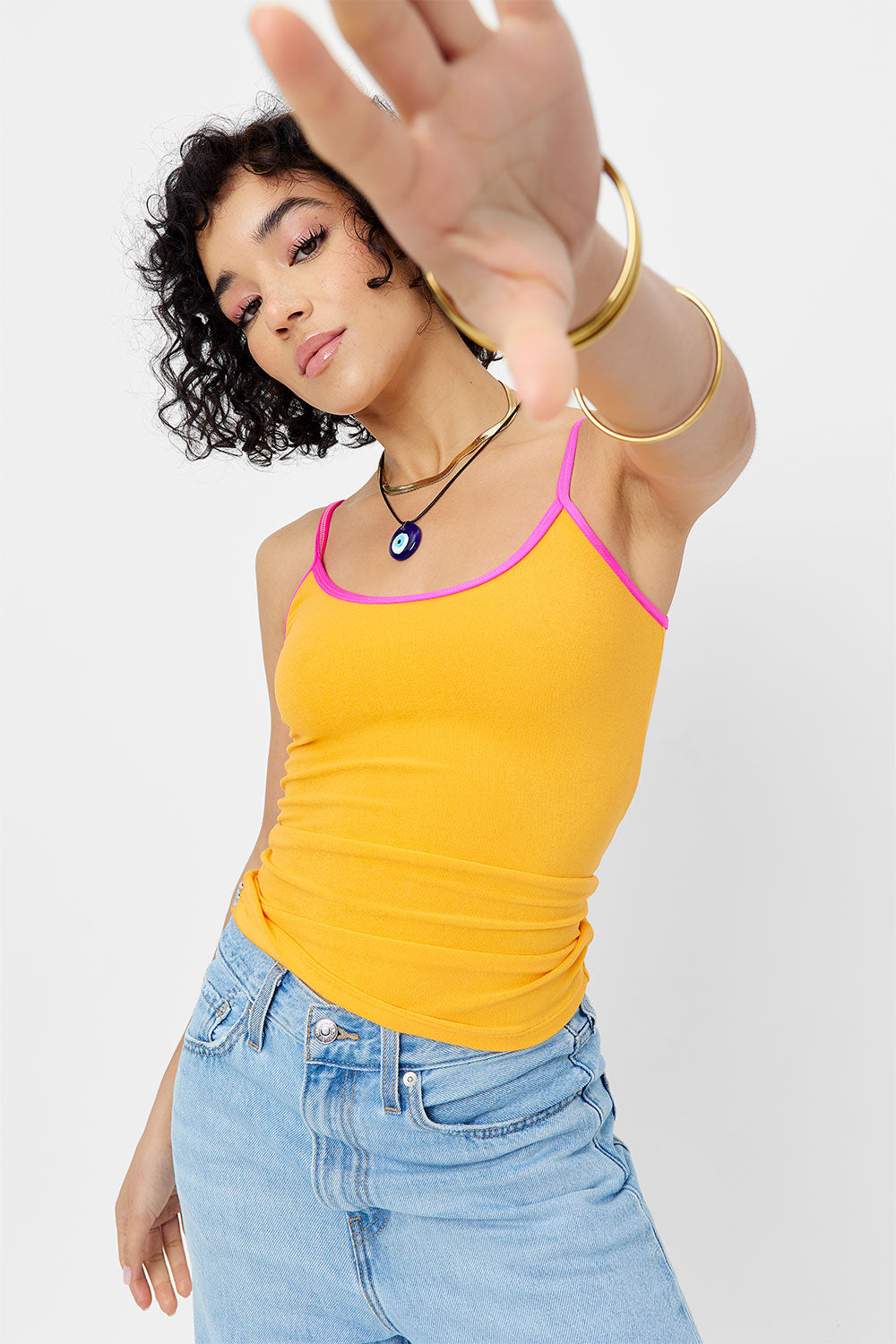 Alternative view of Courtney Terry Scoop Tank - Sundown