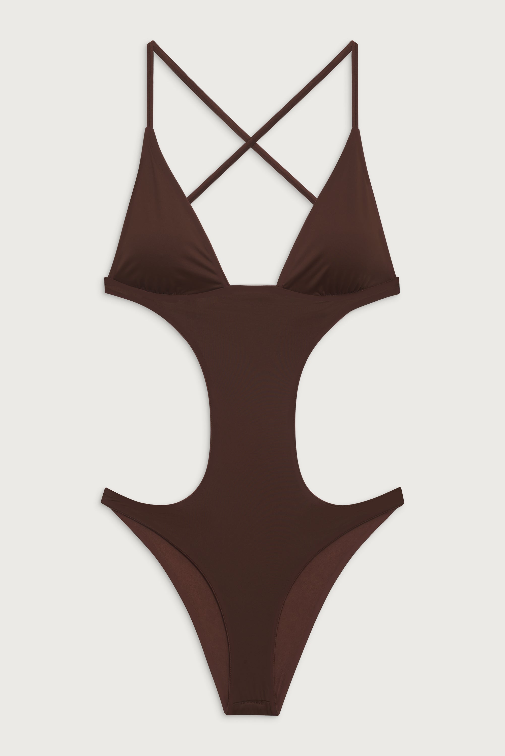Alternative view of Cruise Monokini One Piece Swimsuit - Cinnamon