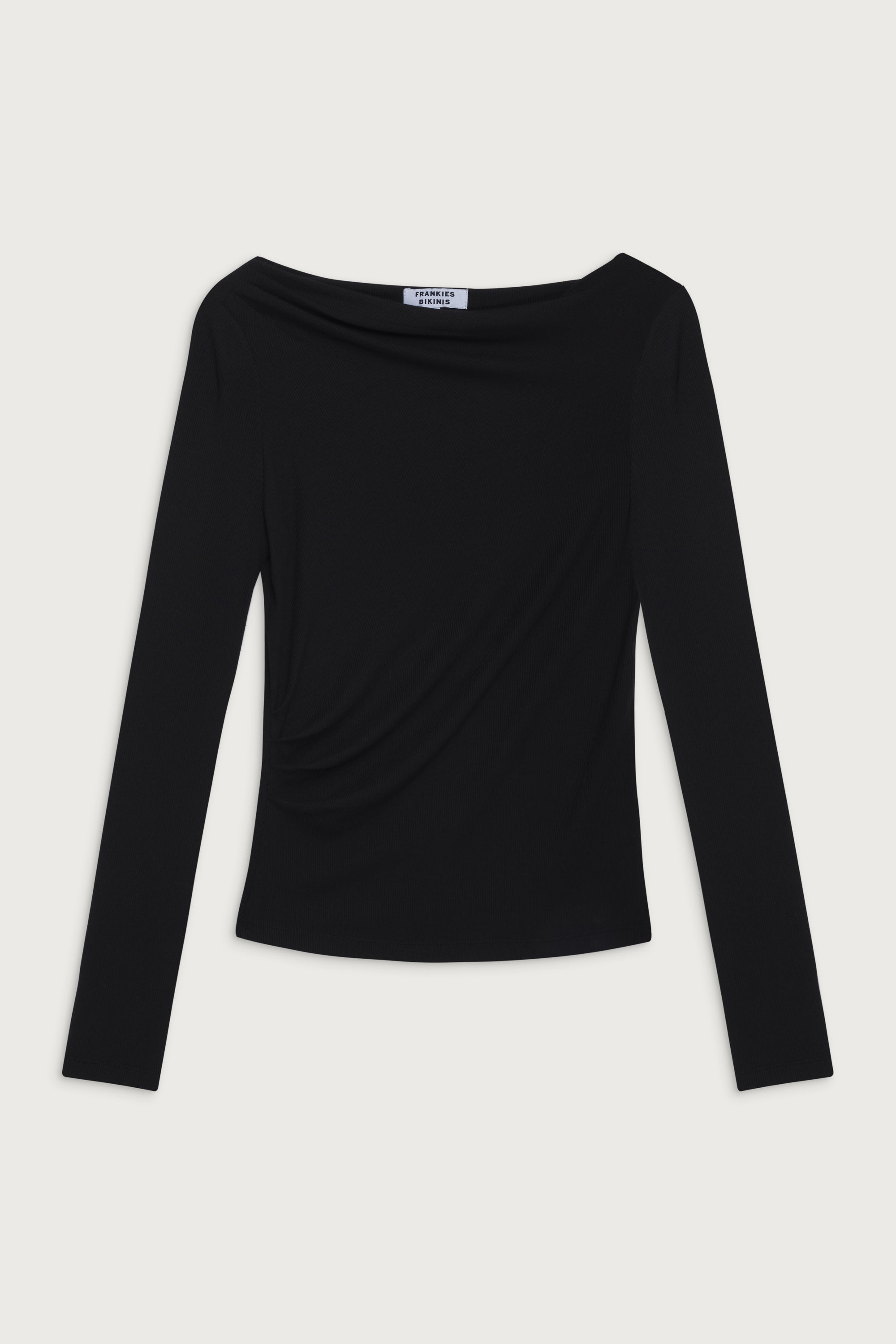 Alternative view of Dahlia Long Sleeve Shirt - Black
