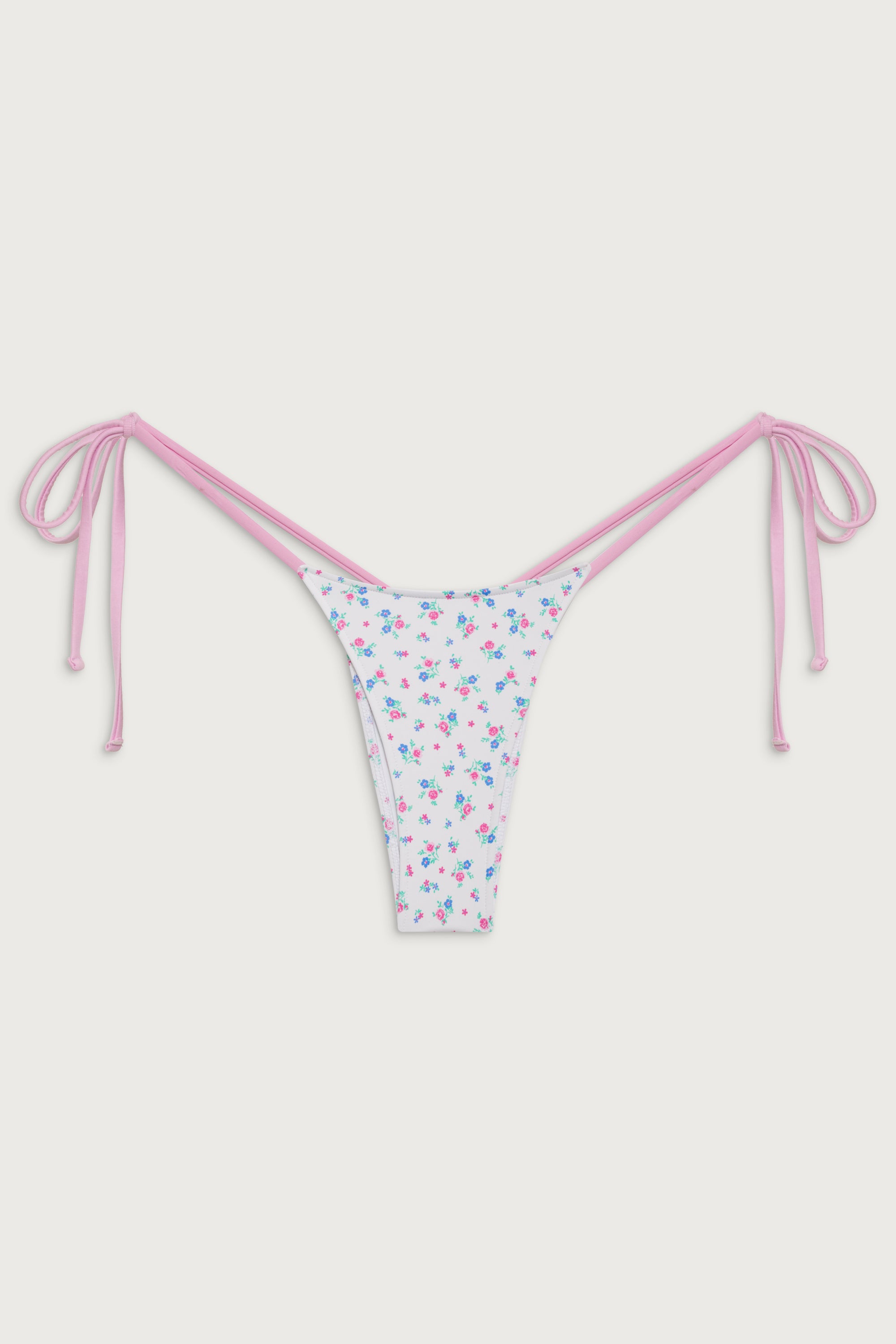 Alternative view of Divine Tie Side Skimpy Bikini Bottom - Sweet Meadow